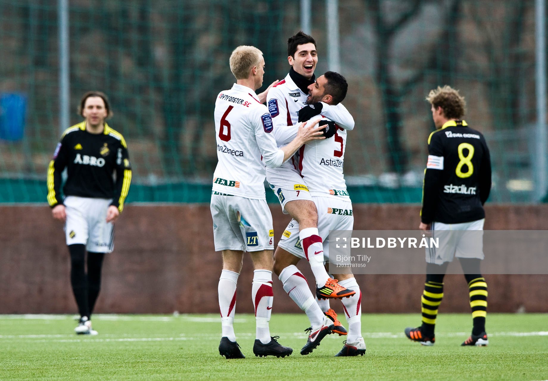 Mikael Torstensson, Nahir Besara och David Durmaz, Assyriska