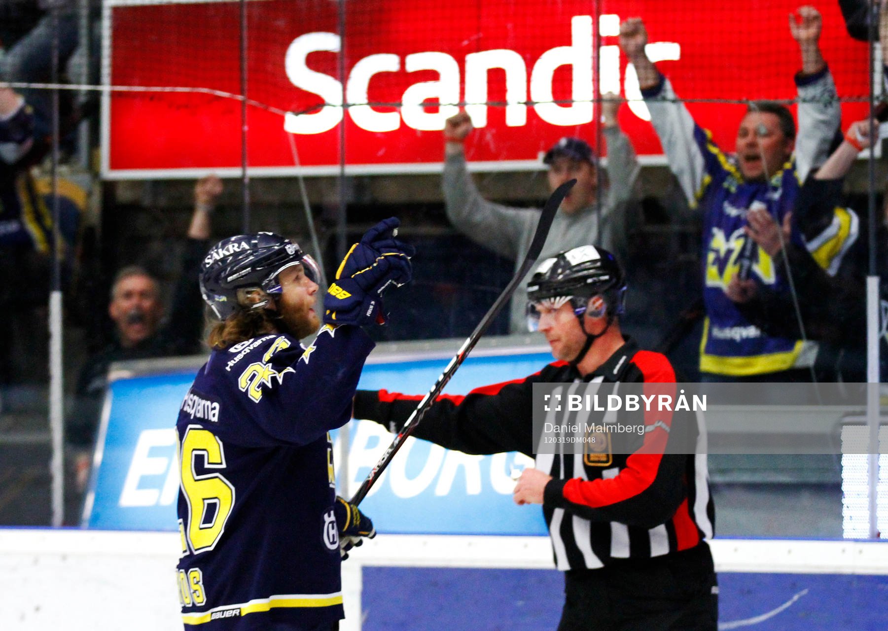 Kamil Piros, HV71, glädje, jubel