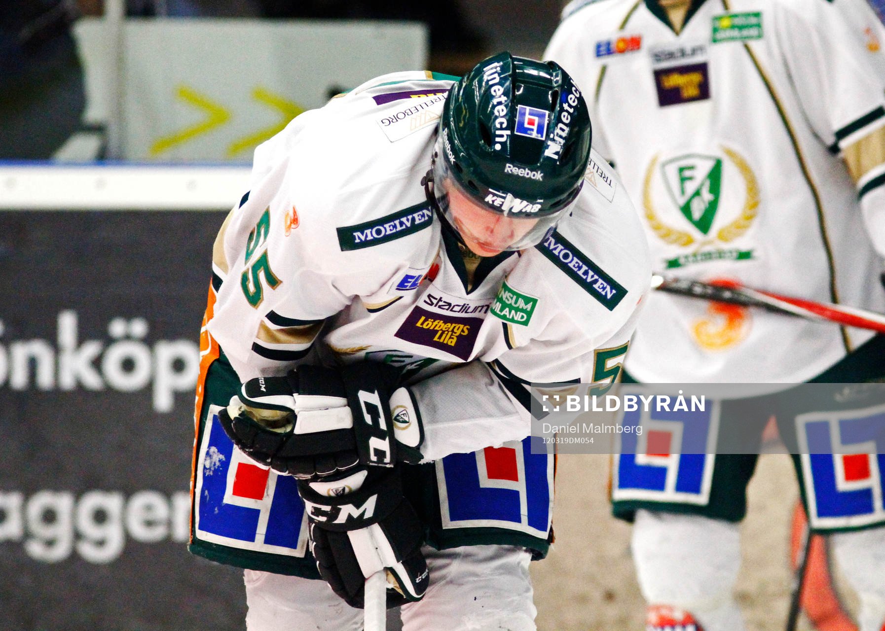 Martin Sevc, Färjestad, skada