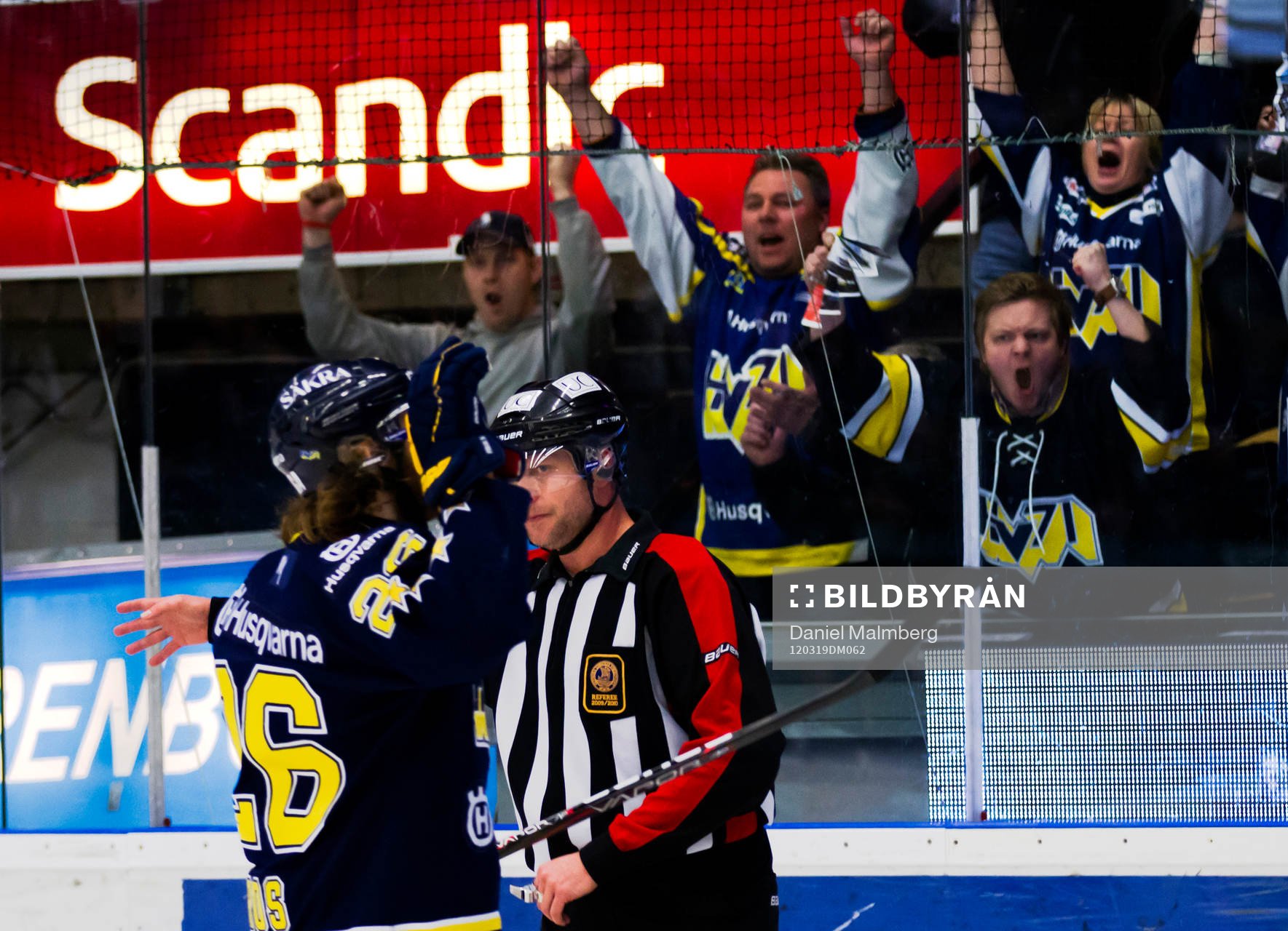 Kamil Piros, HV71 jubel