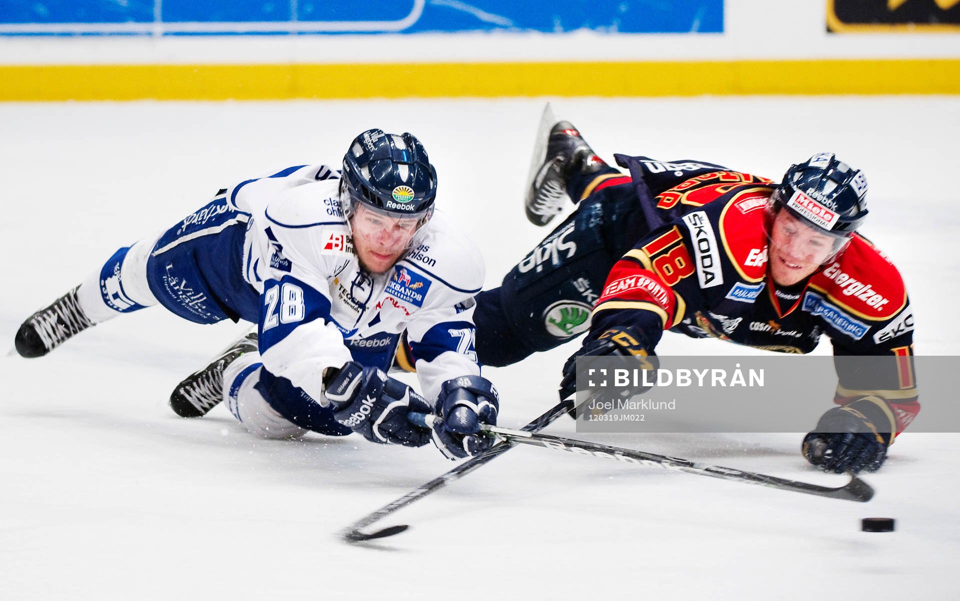 Lucas Sandström, Leksand, och Jonas Almtorp, Djurgården,