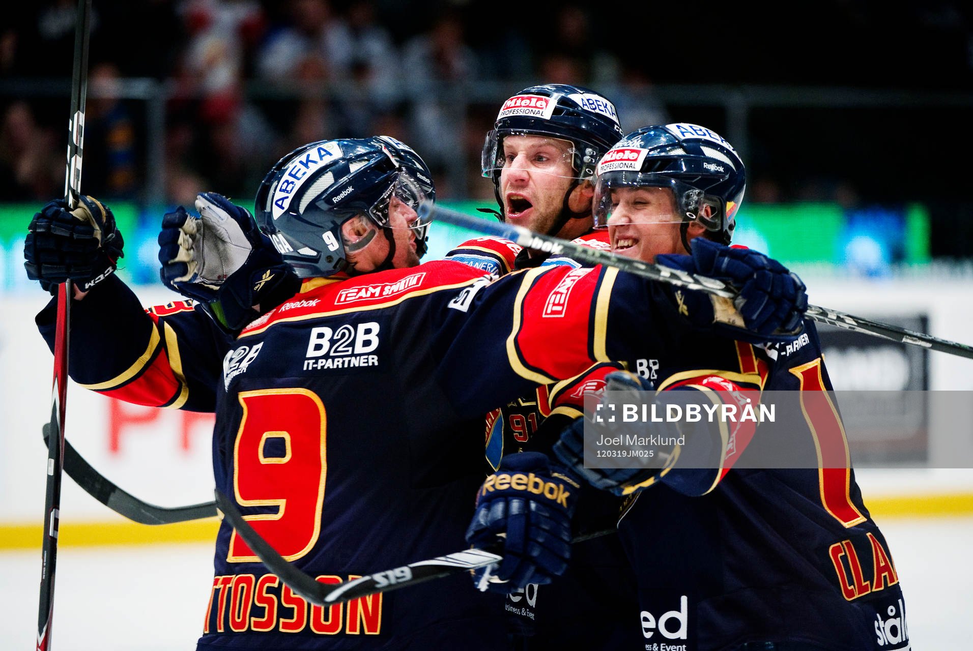 Kristofer Ottoson, Marcus Nilson och Fredrik Claesson,
