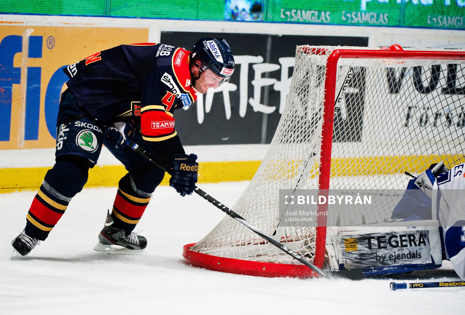 Marcus Nilson, Djurgården, gör 2-1