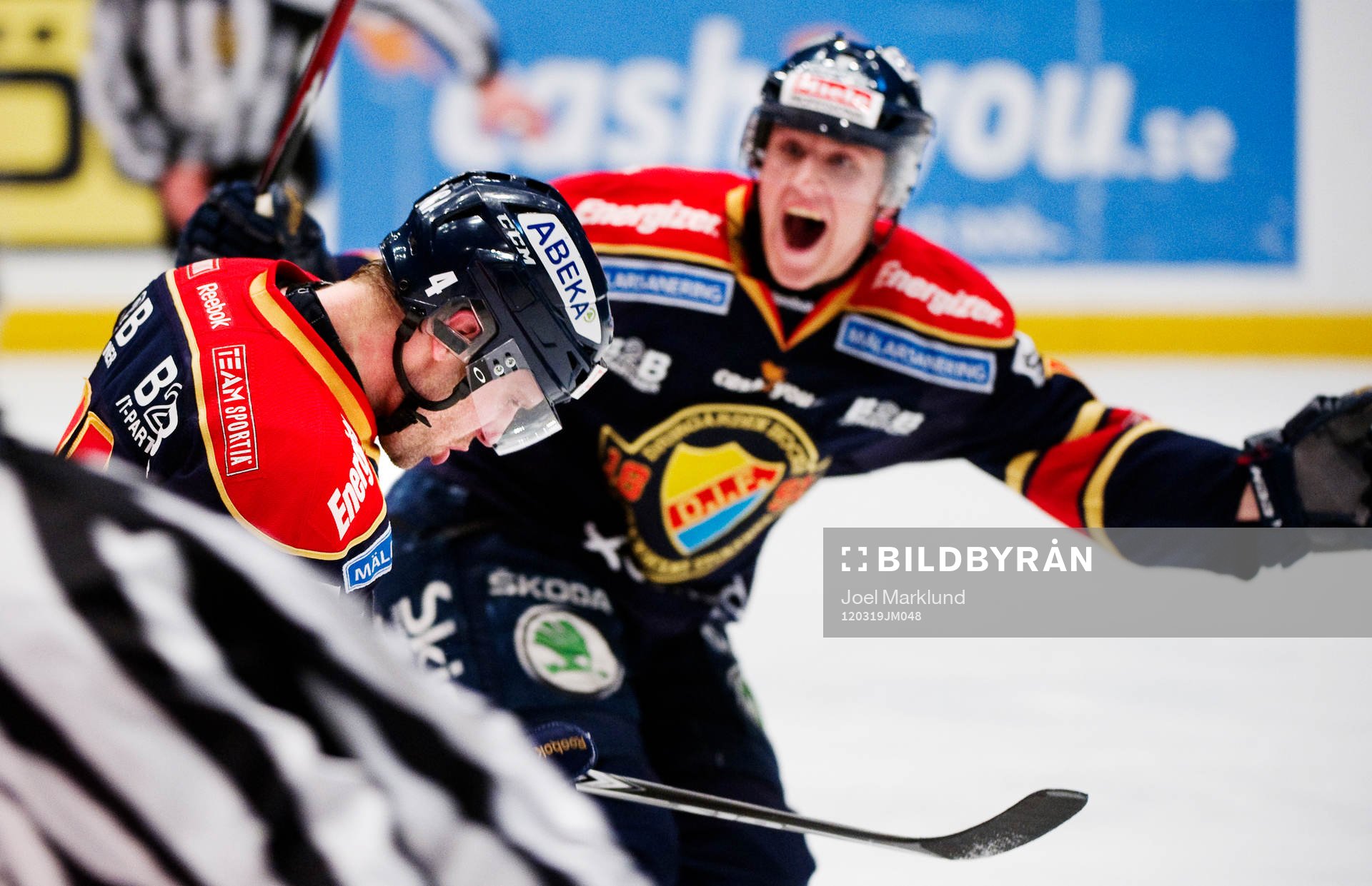 Marcus Nilson och Fredrik Claesson, Djurgården, jubel