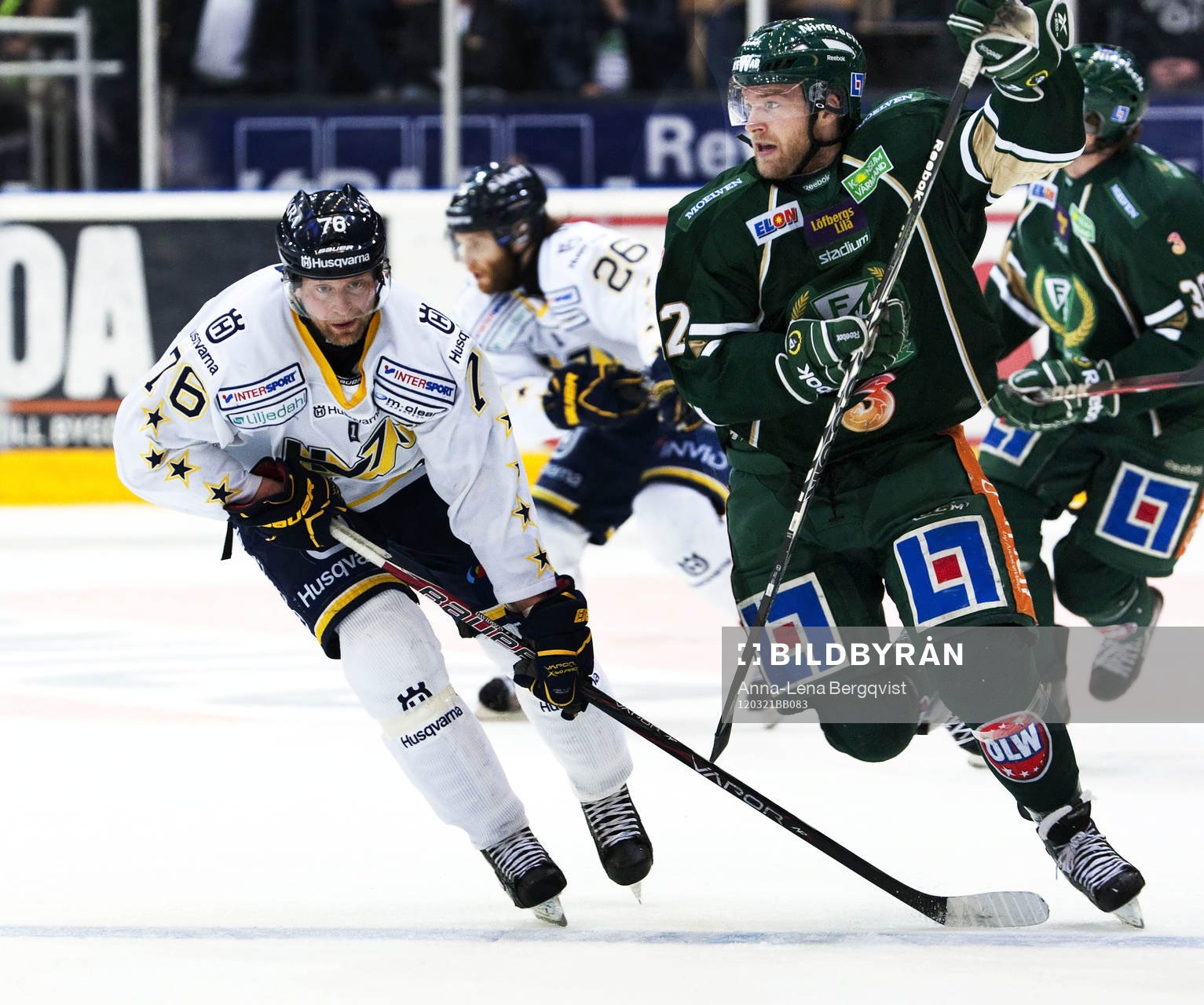 Marius Holtet, Färjestad , Johan Davidsson HV71