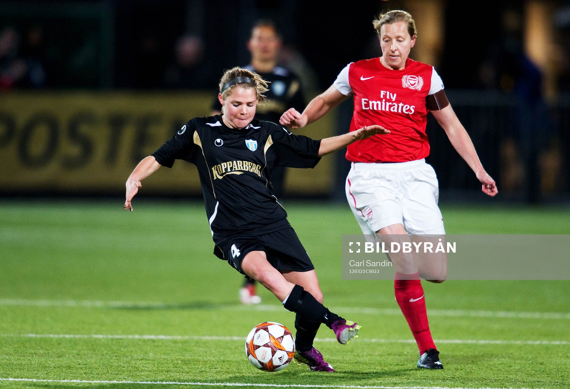  Ingrid Wells, Göteborg FC, Jayne Ludlow, Arsenal.