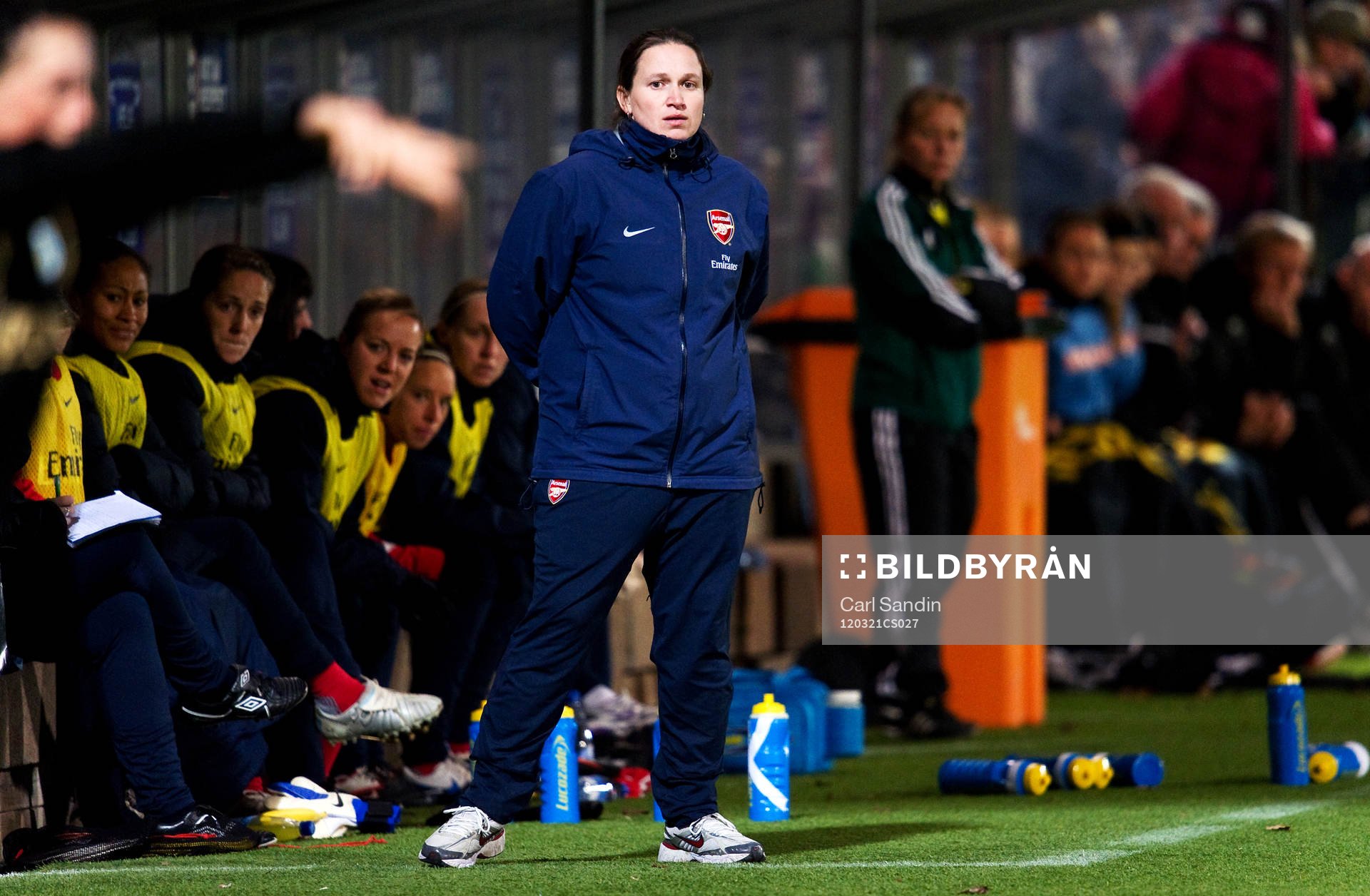  Laura Harvey, tränare, Arsenal.