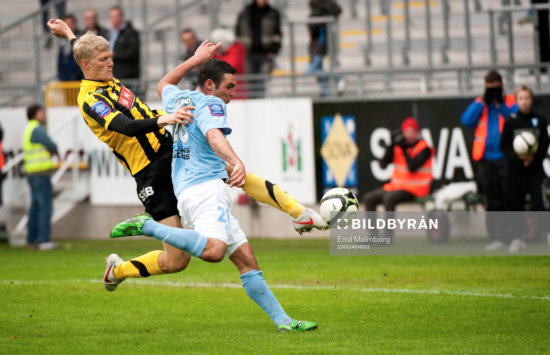 Alexander Nilsson, Malmö och Tom Söderberg, Häcken