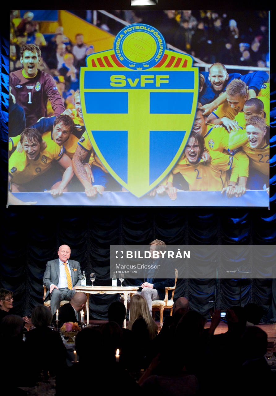 Middag på Grand Hotell: Lars-Åke Lagrell och Åke Unger