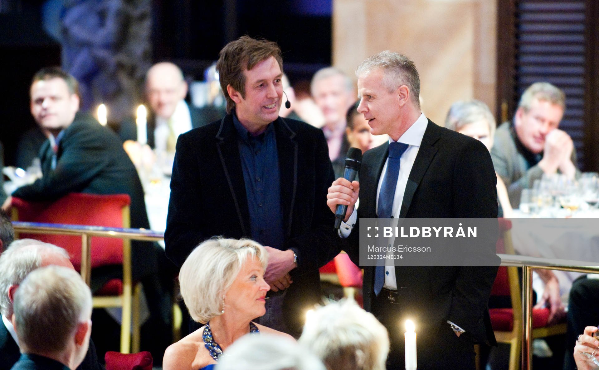 Middag på Grand Hotell: Åke Unger och Roland Nilsson