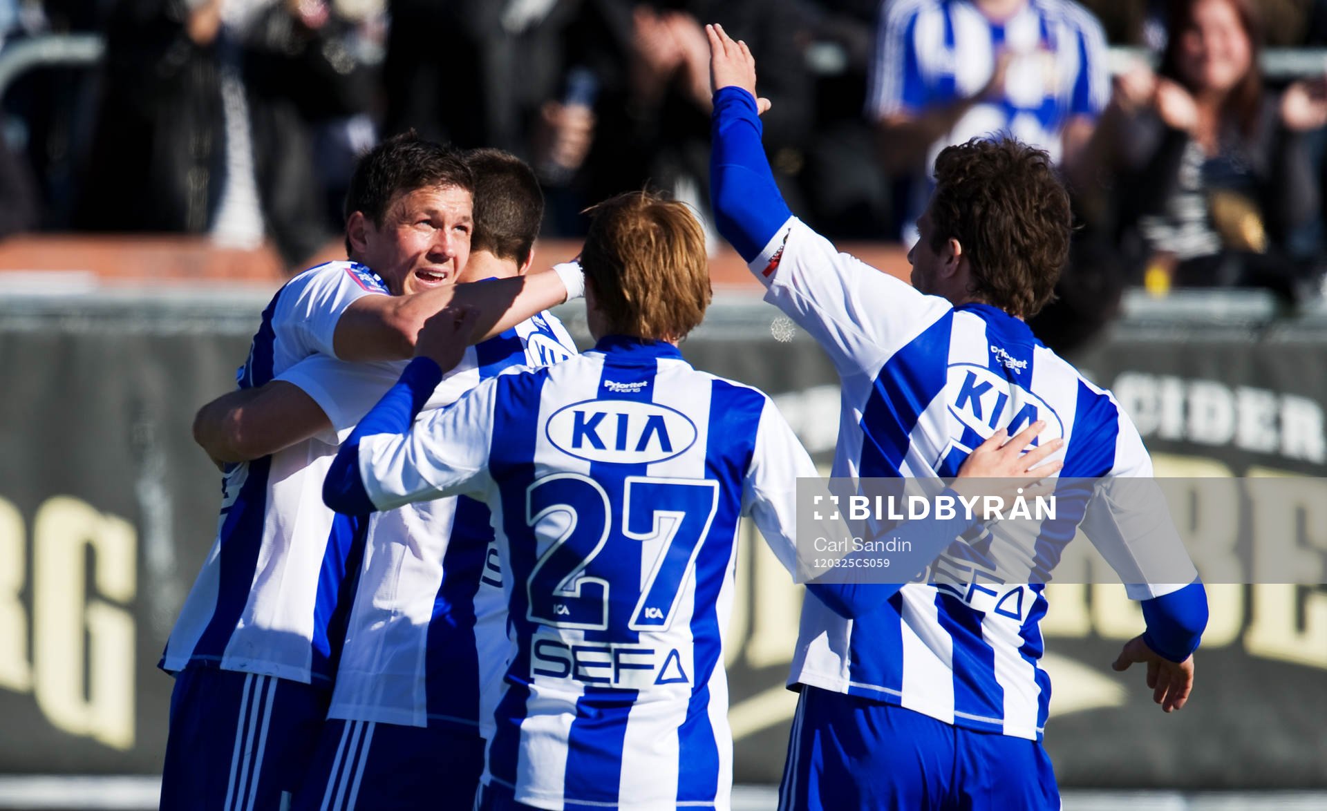Hannes Stiller, IFK Göteborg, jubel
