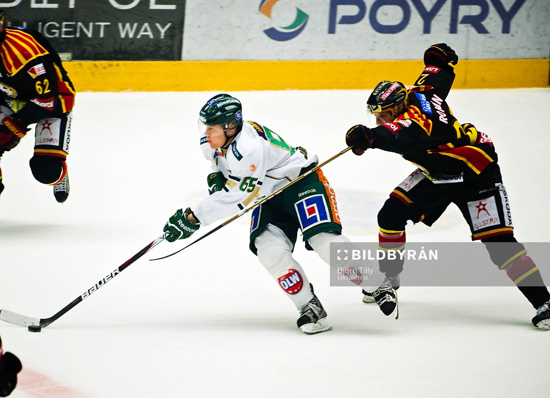 Mikael Johansson, Färjestad och Joachim Rohdin, Brynäs