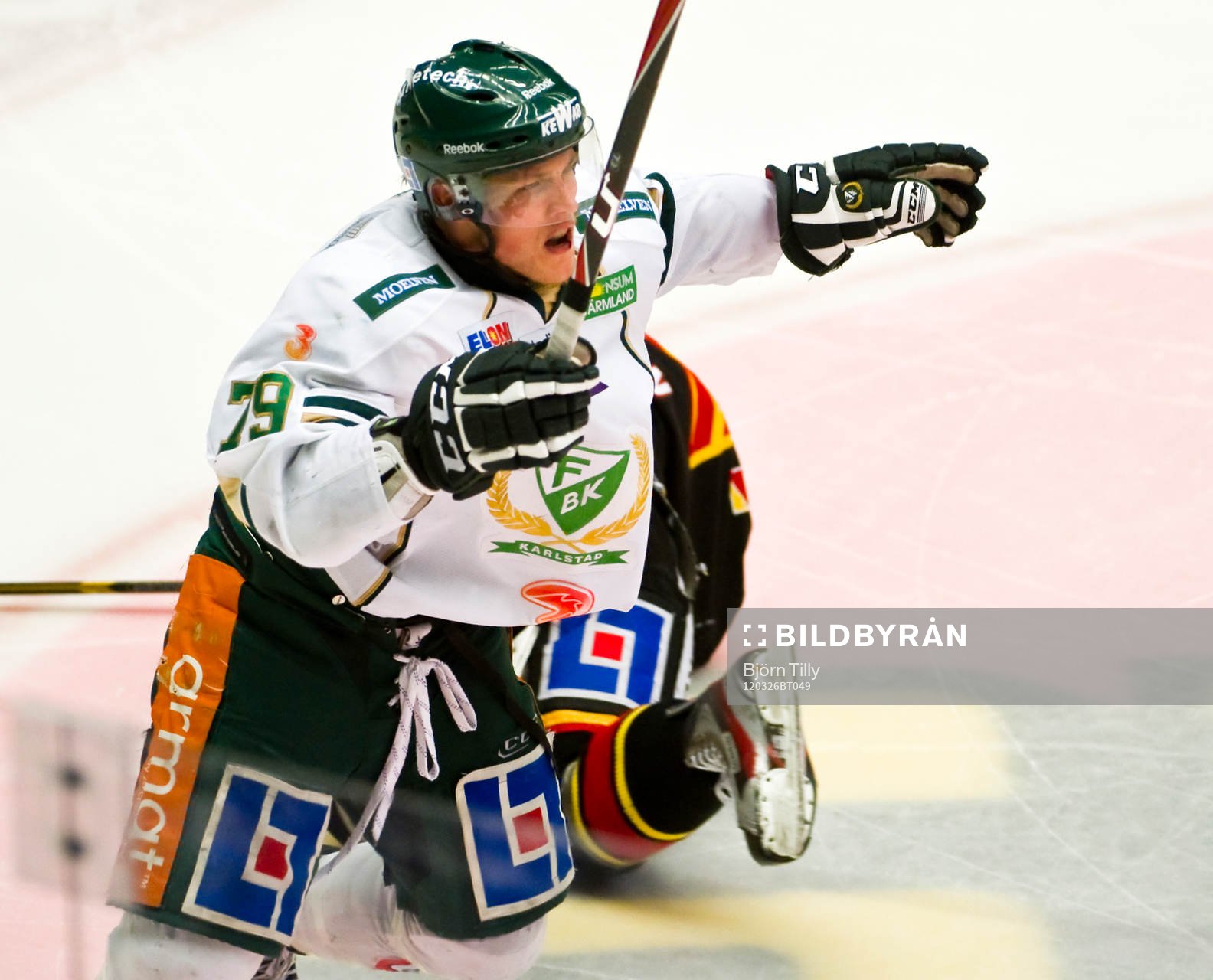 Patrik Lundh, Färjestad, jubel
