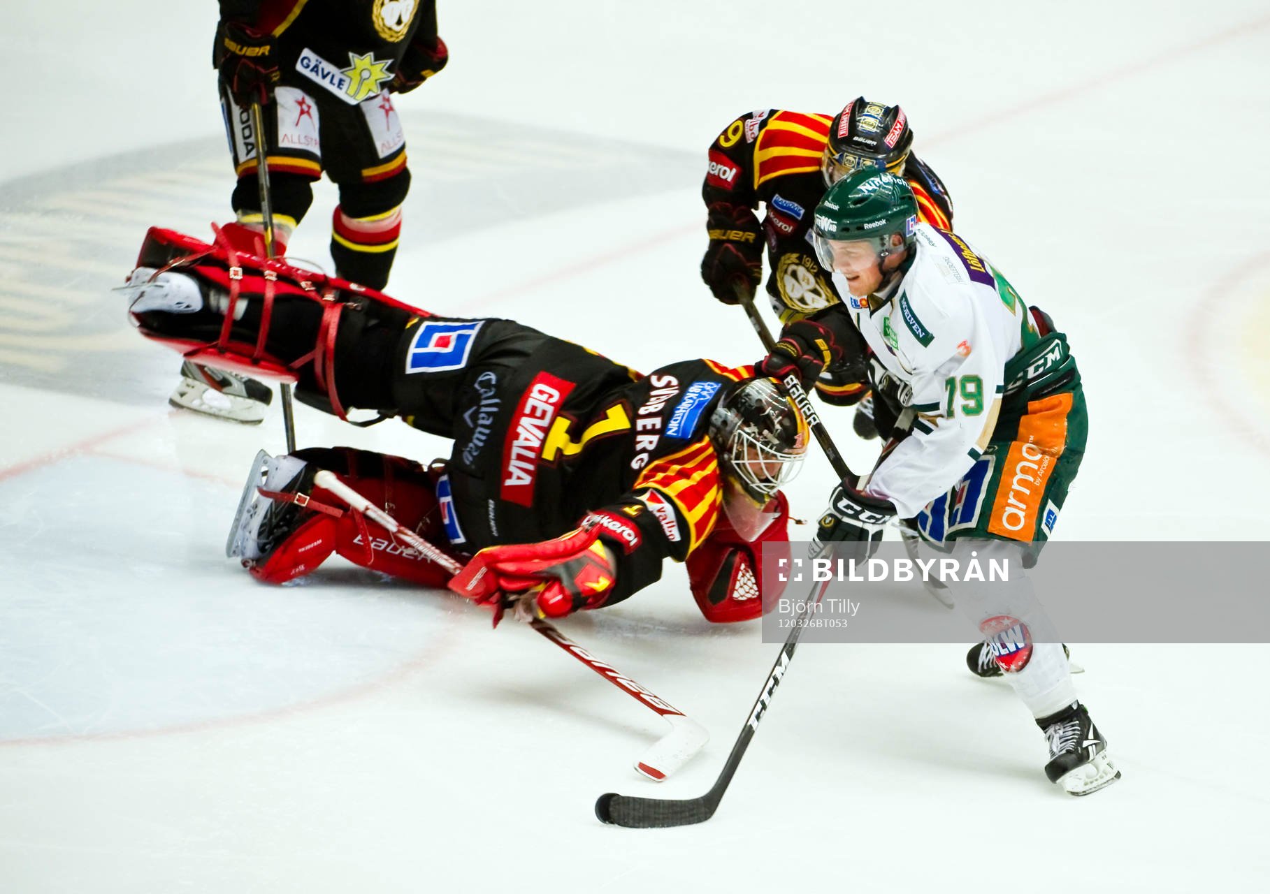 Patrik Lundh, Färjestad på väg att avgöra matchen genom