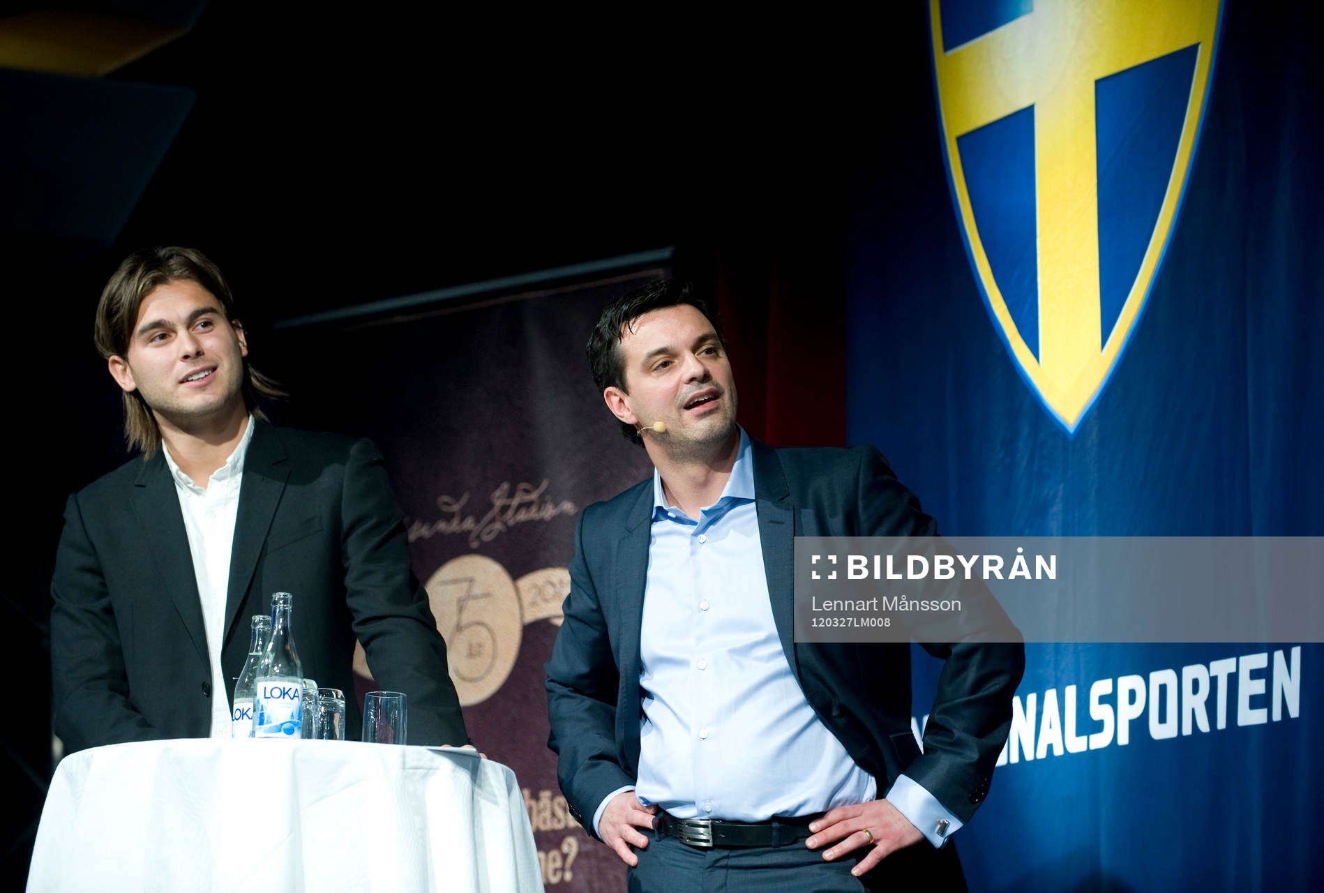 Astrit Ajderevic, Norrköping, och Tommy Åström, Canal+