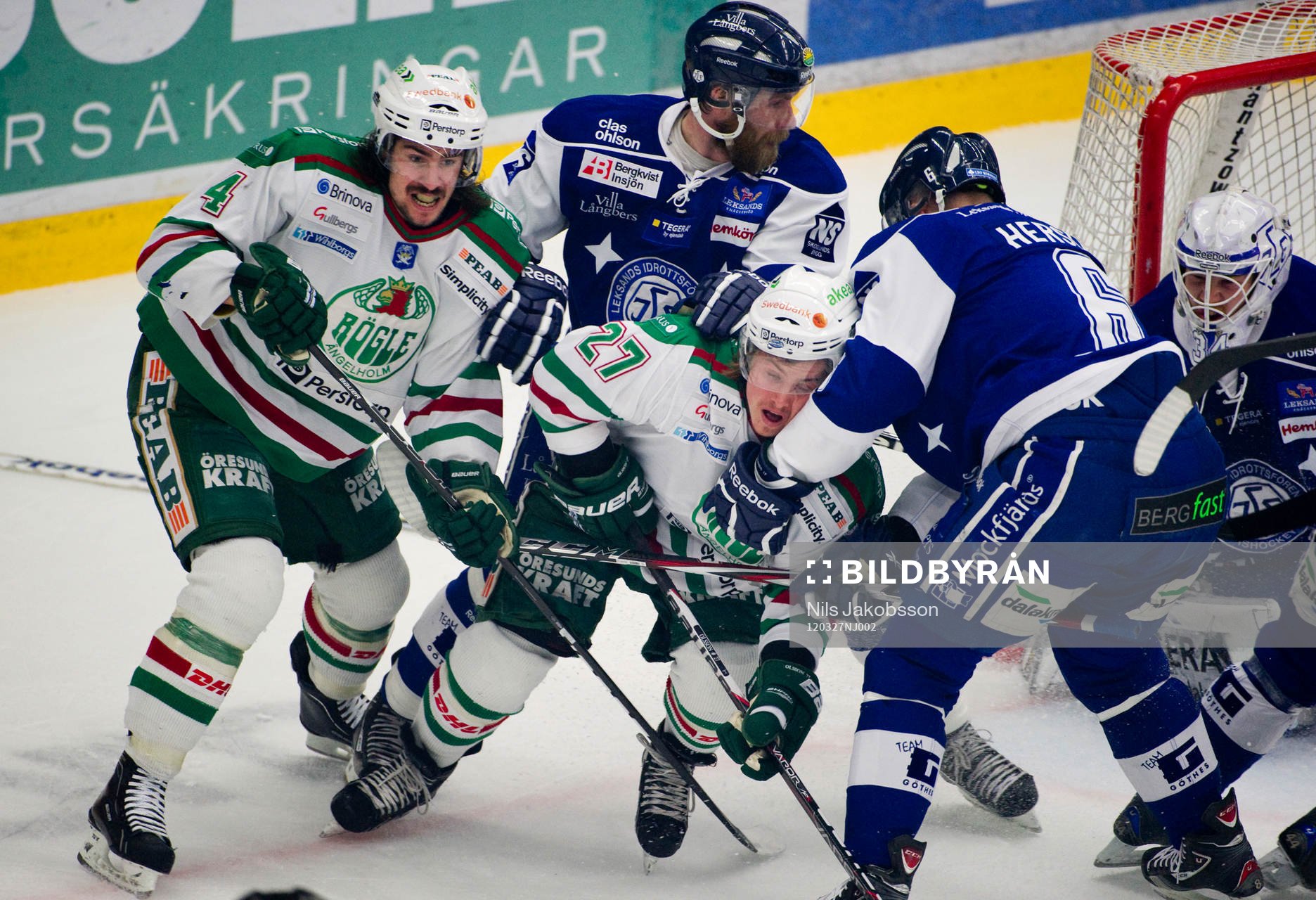 Nils Bergström, Simon Olsson, Rögle, Patrik Hersley, Alen