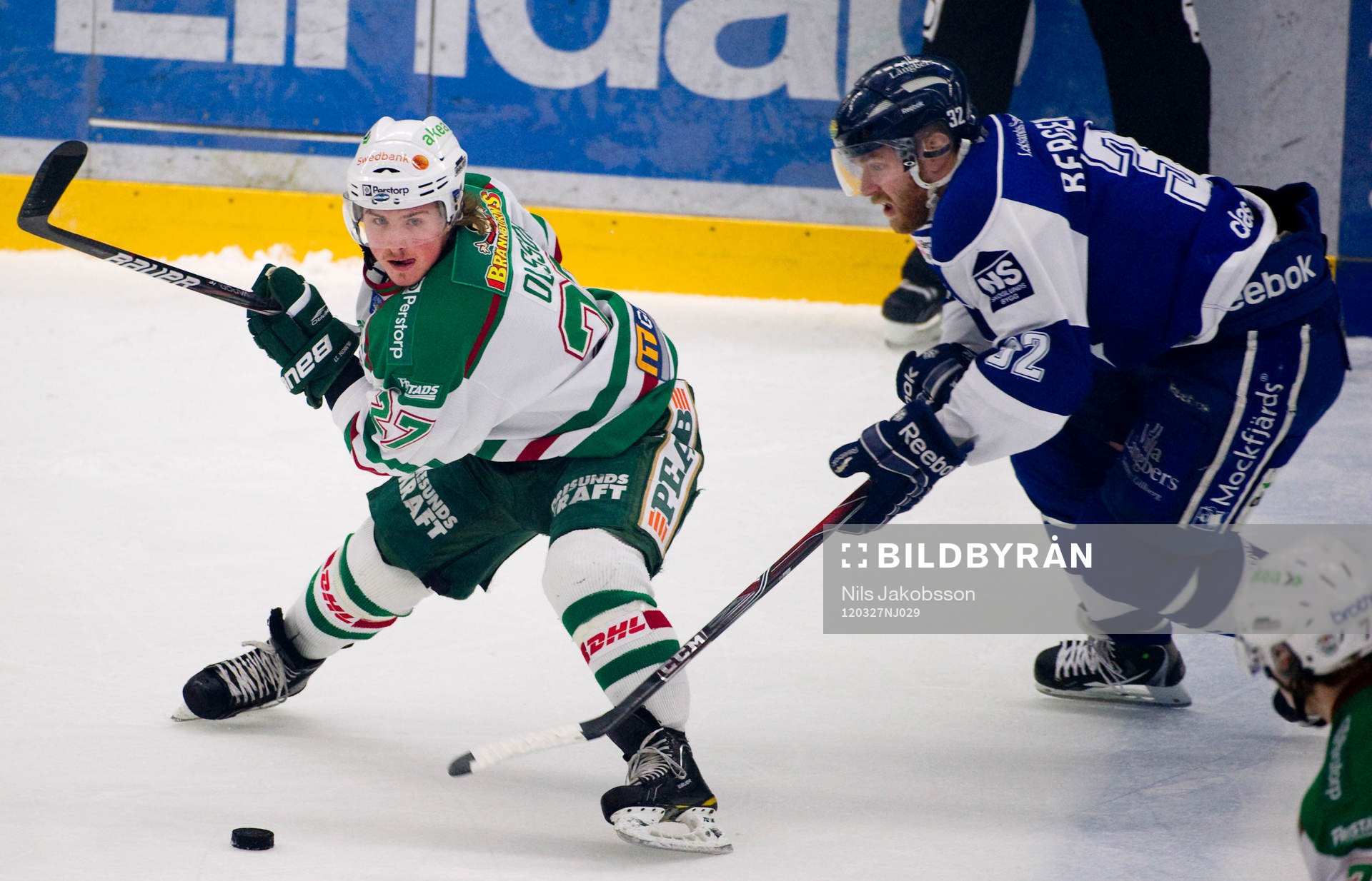 Simon Olsson, Rögle, Jens Bergenström, Leksand