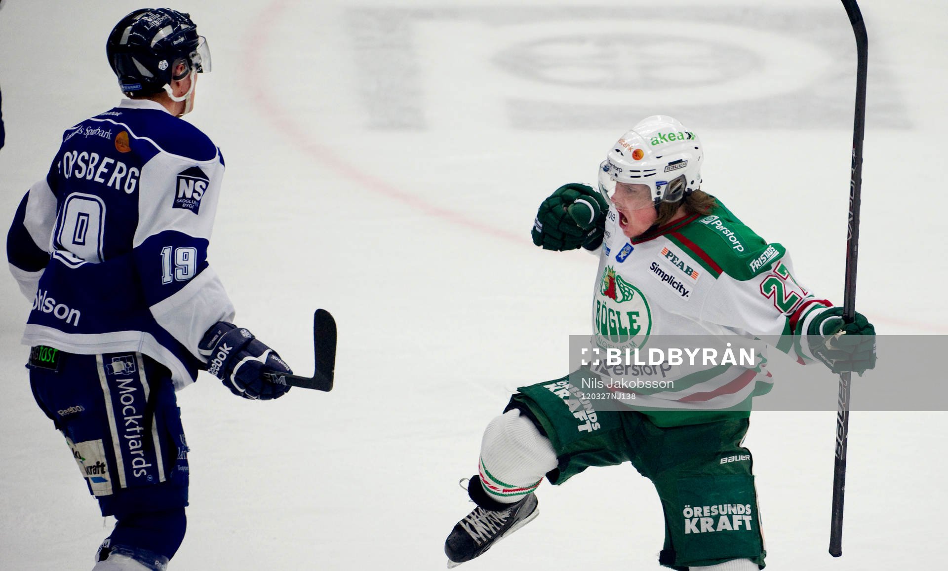 Simon Olsson, Rögle jubel
