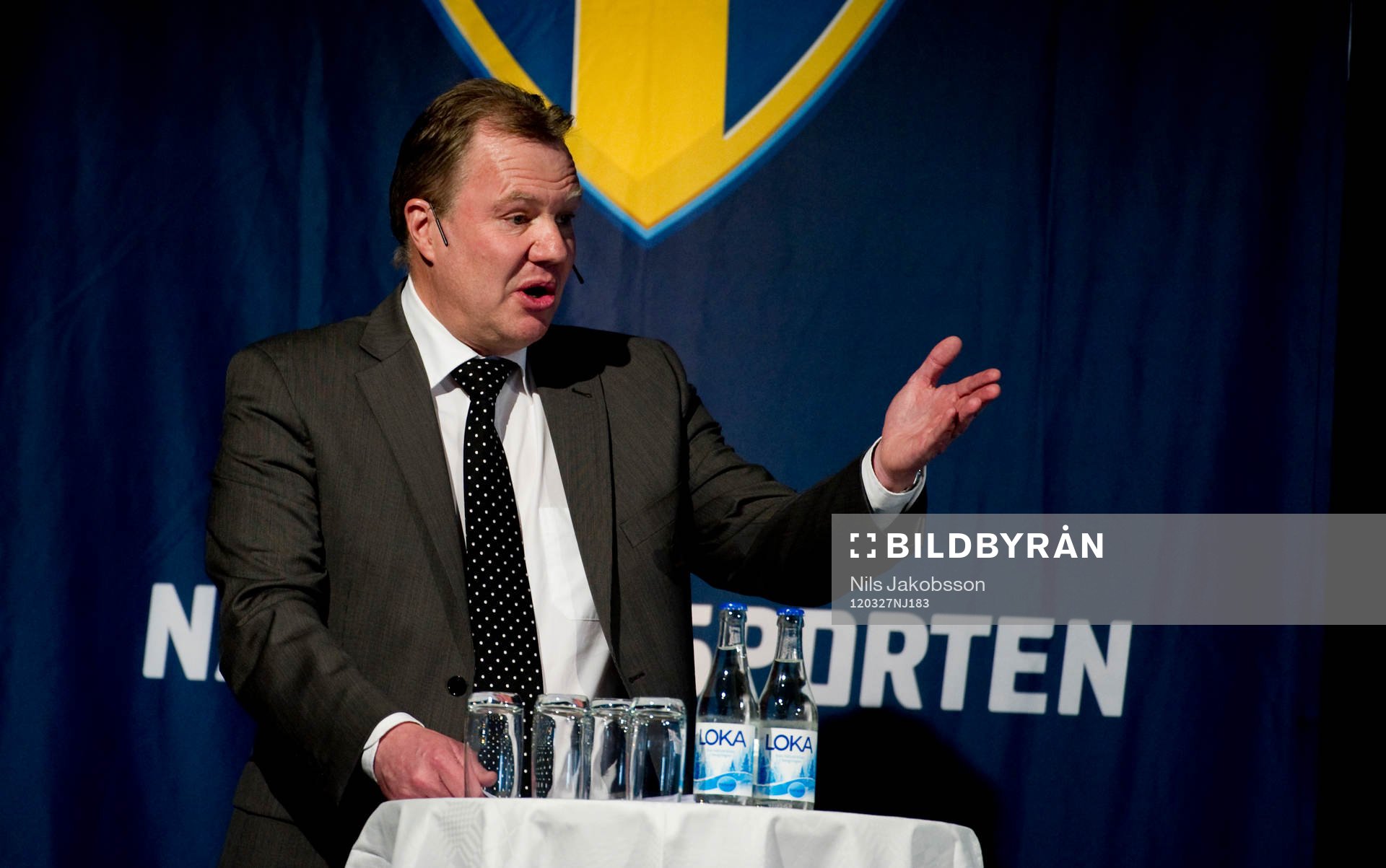 Karl-Erik Nilsson, ordförande SvFF. Svenska