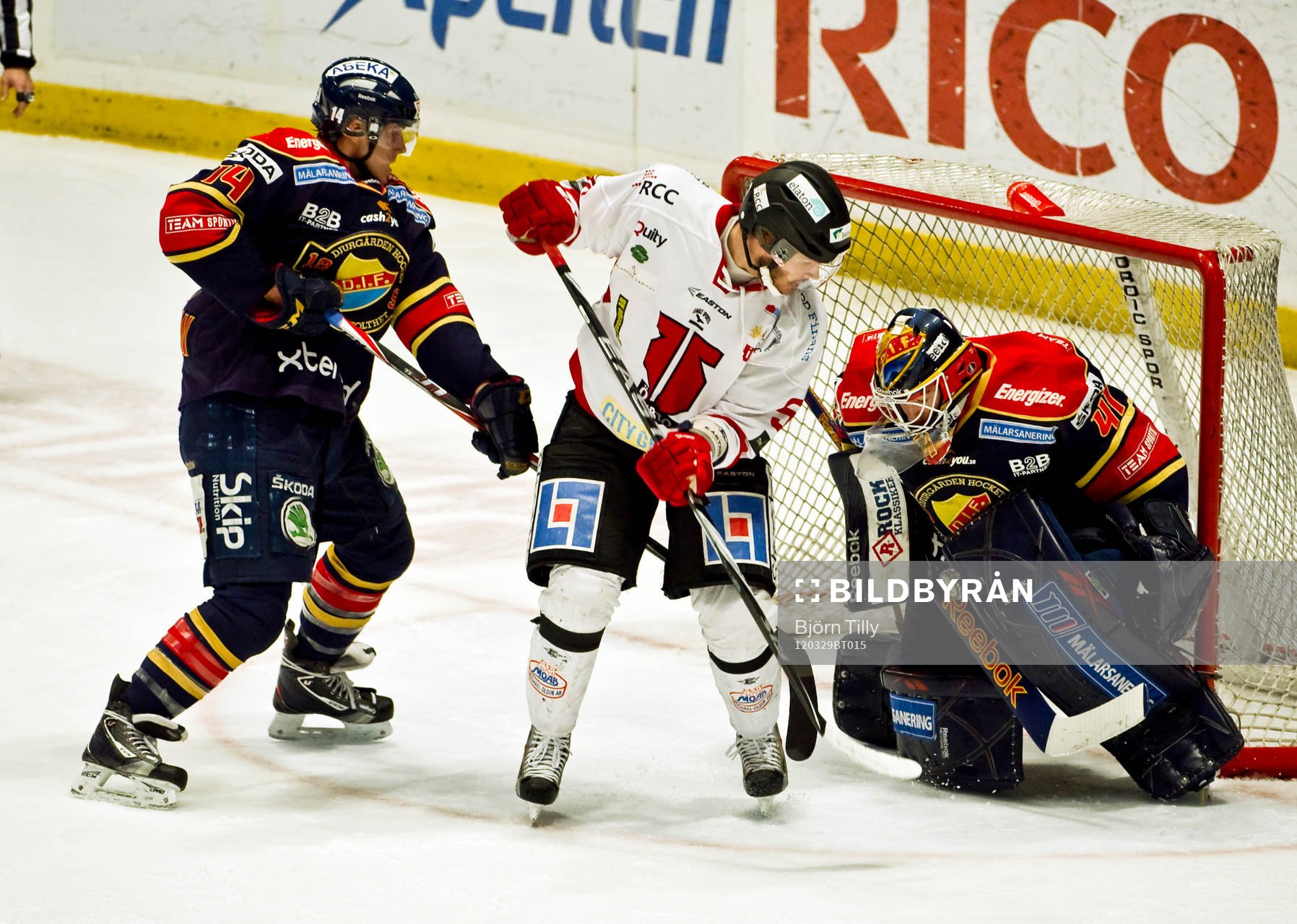 Fredrik Claesson, Djurgården, Johan Sjödell - Wiklander