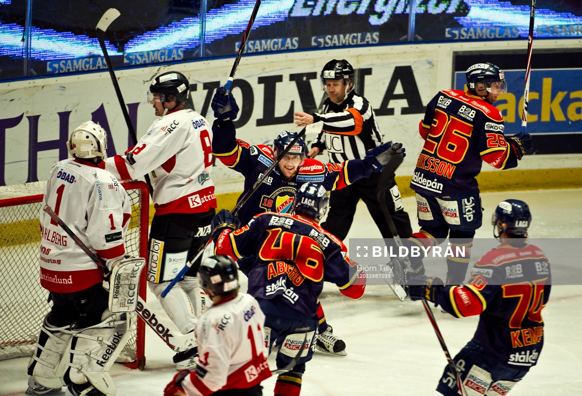 Christian Eklund, Djurgården jubel