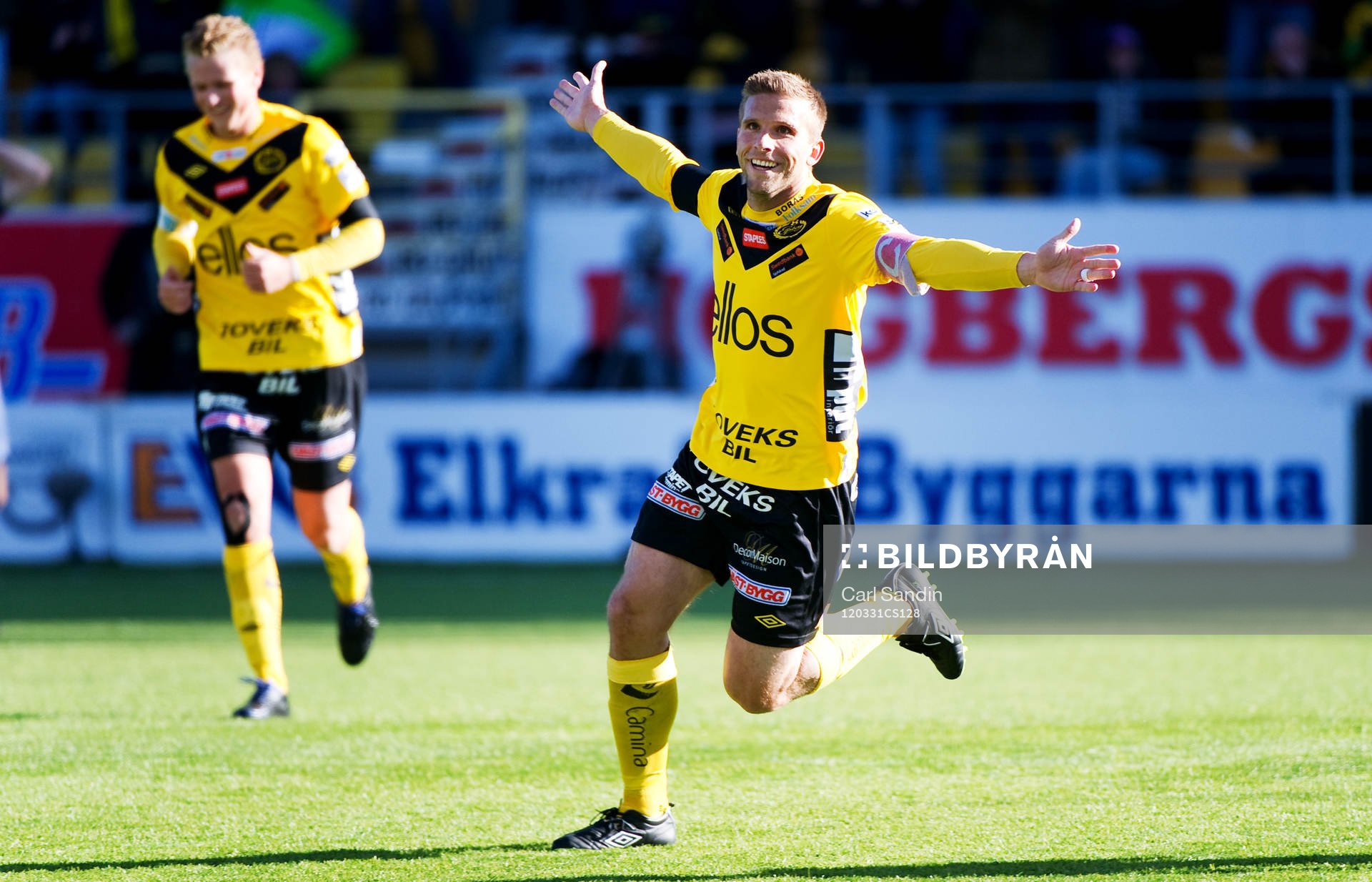 Anders Svensson, Elfsborg, jubel, 2-0