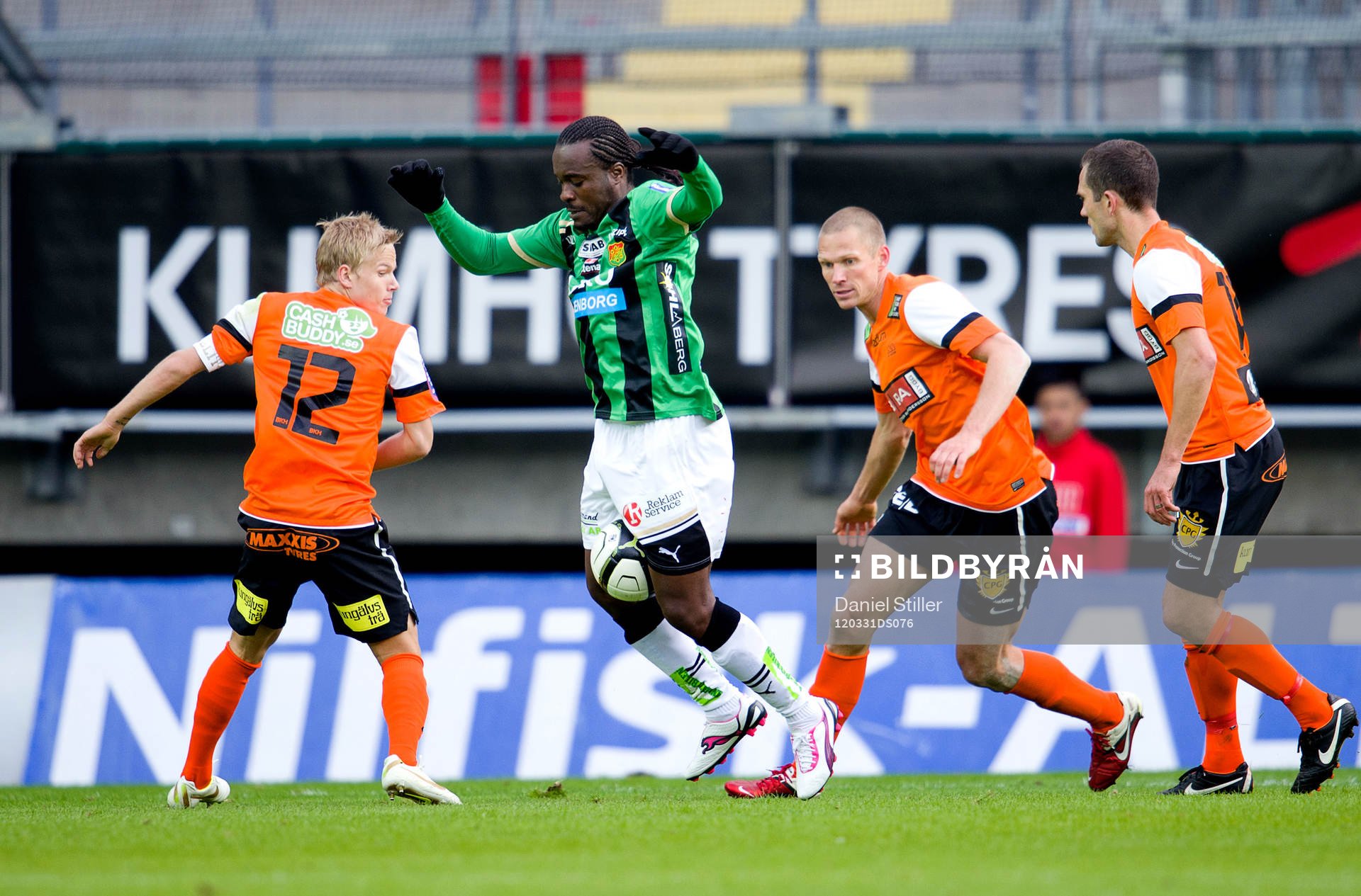 Peter Ijeh, Gais. Oscar Lewicki, Mattias Östberg, Martin
