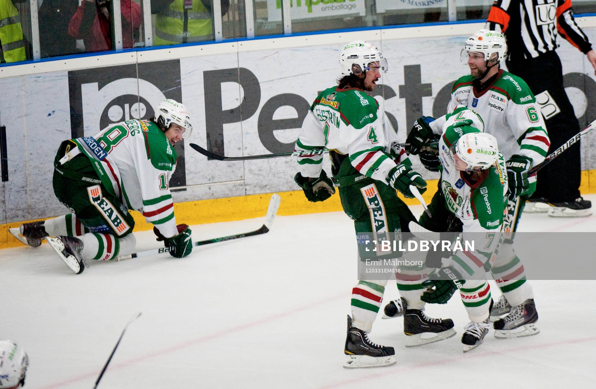 Nils Bergström, Rögle 4-3. Jubel