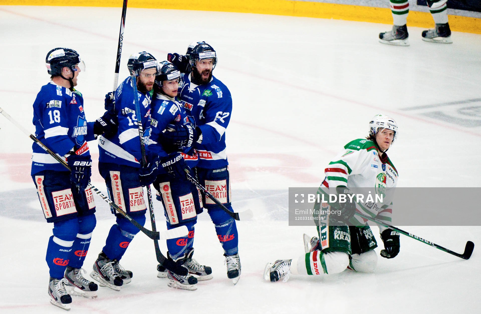 Marcus Nilsson, Bofors 1-1. Jubel
