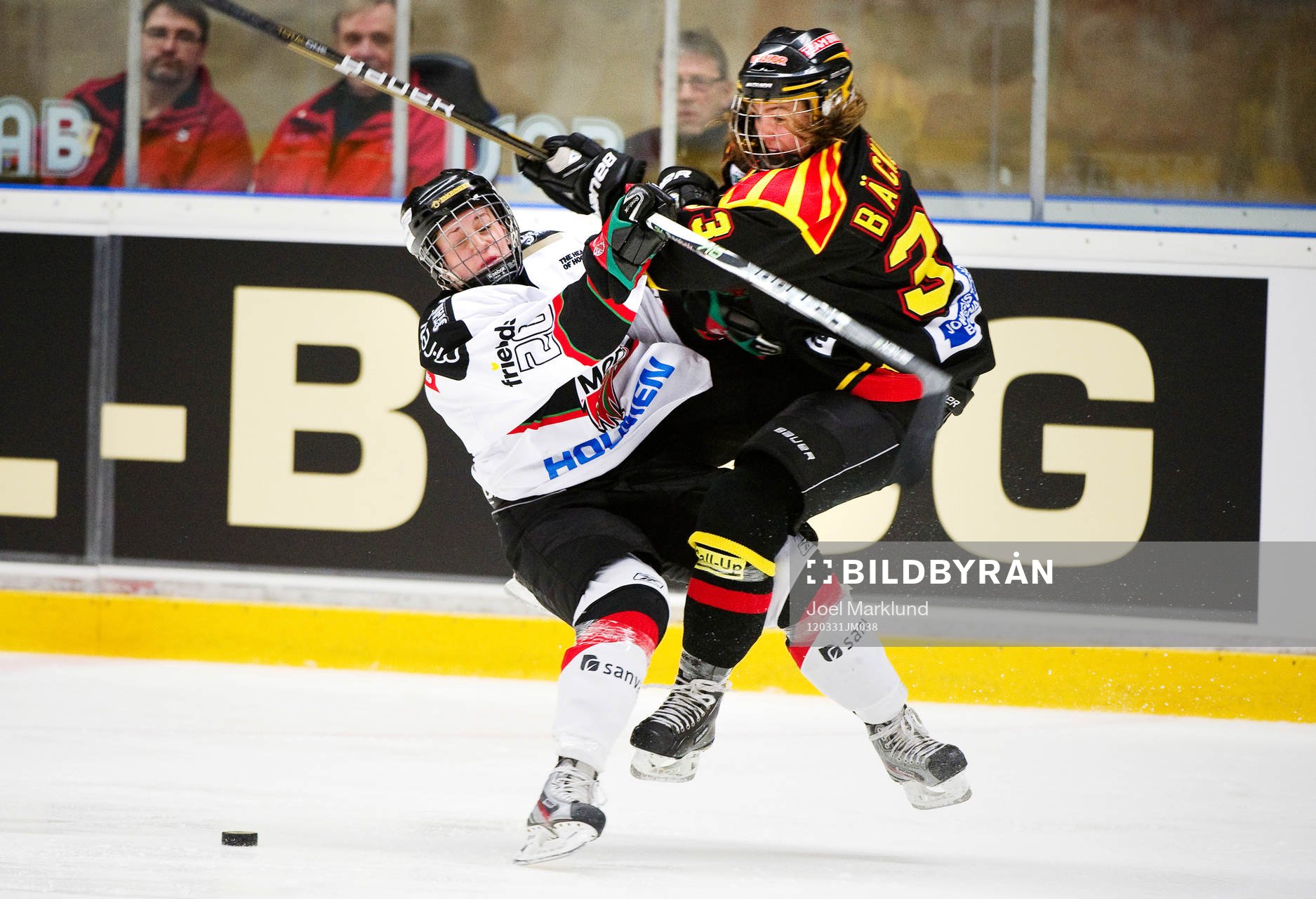 Ida Sannsell, Modo, kolliderar med Lina Bäcklin, Brynäs