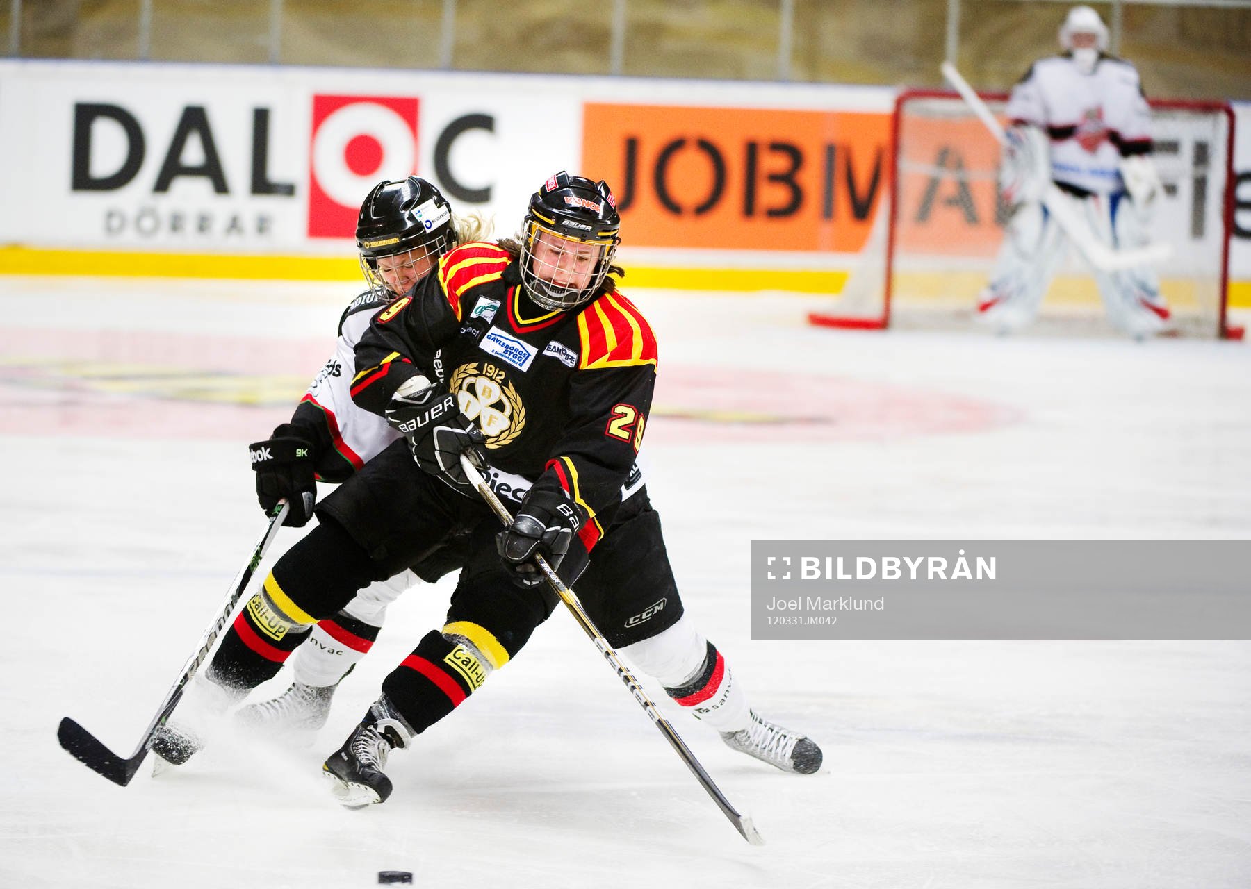 Johanna Olofsson, Modo, och Elin Uusitalo, Brynäs