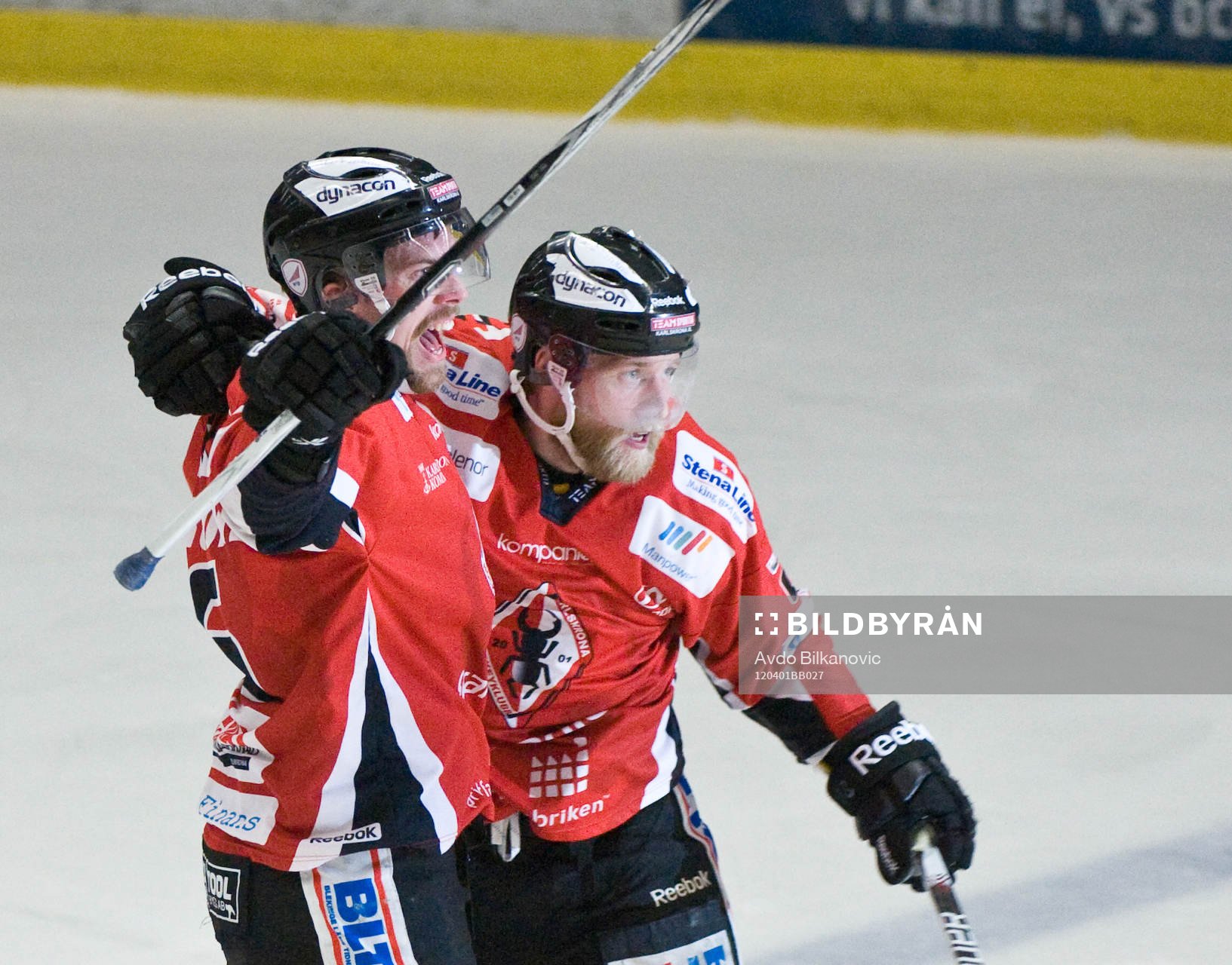 Andreas Elofsson, Karlskrona, jubel