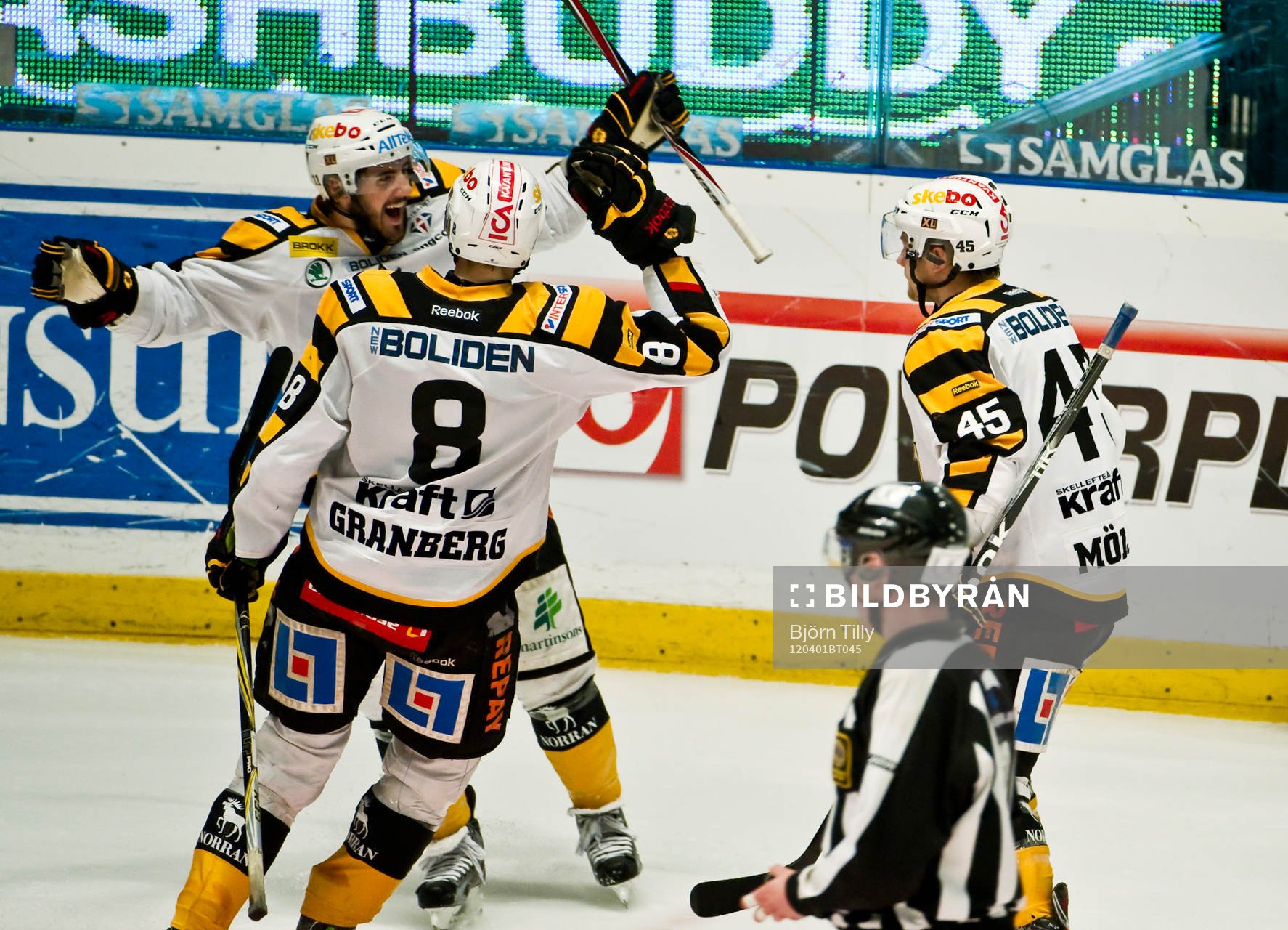 George Holloway och Oscar Möller, Skellefteå