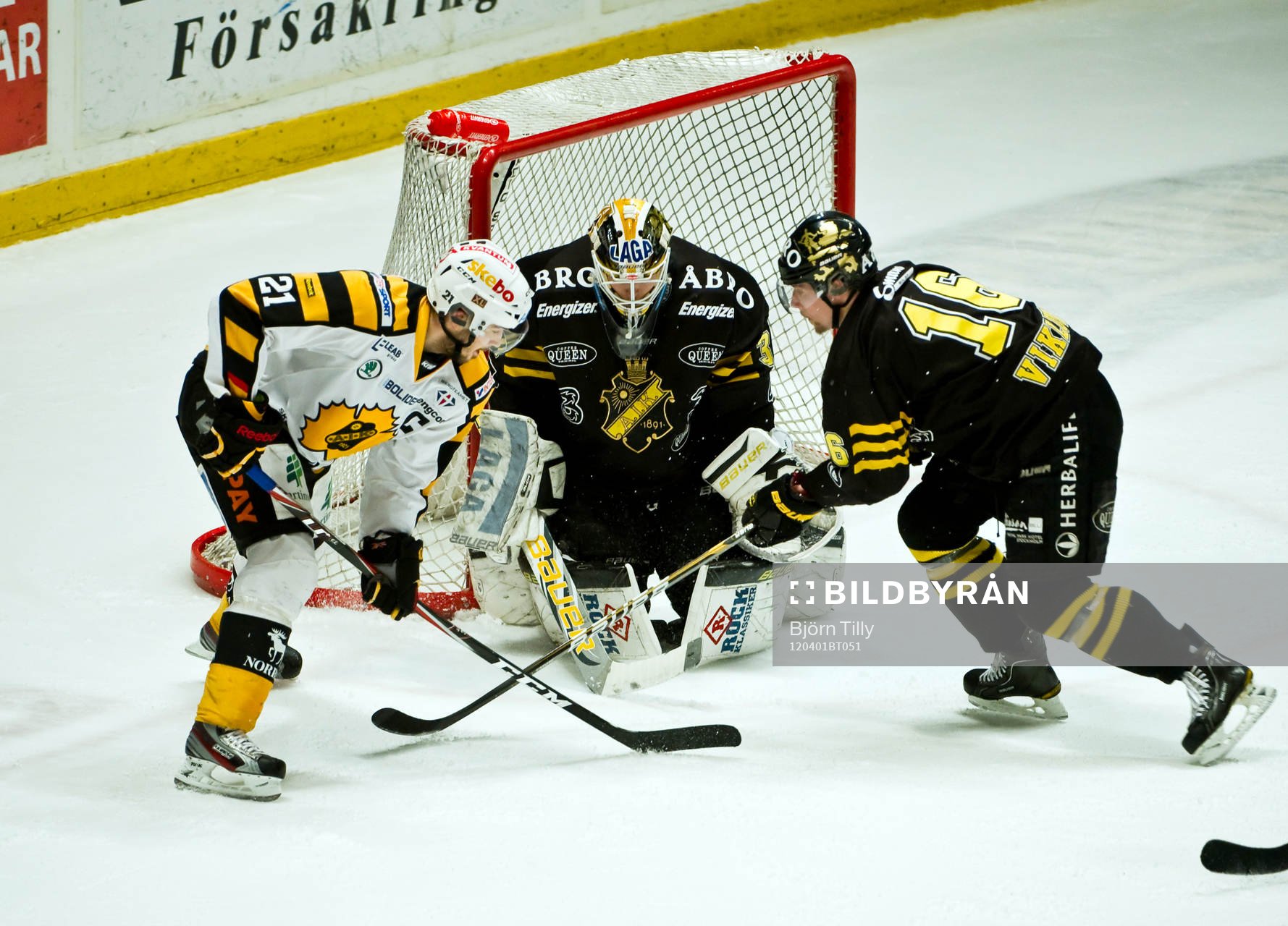 Jimmie Ericsson, Skellefteå, Viktor Fast, målvakt och