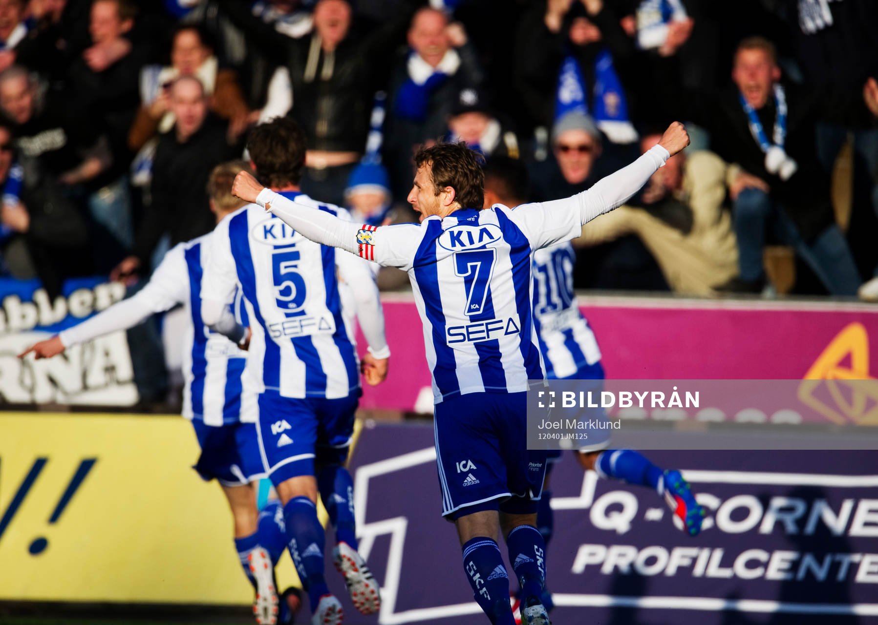 Tobias Hysén, IFK Göteborg, jubel