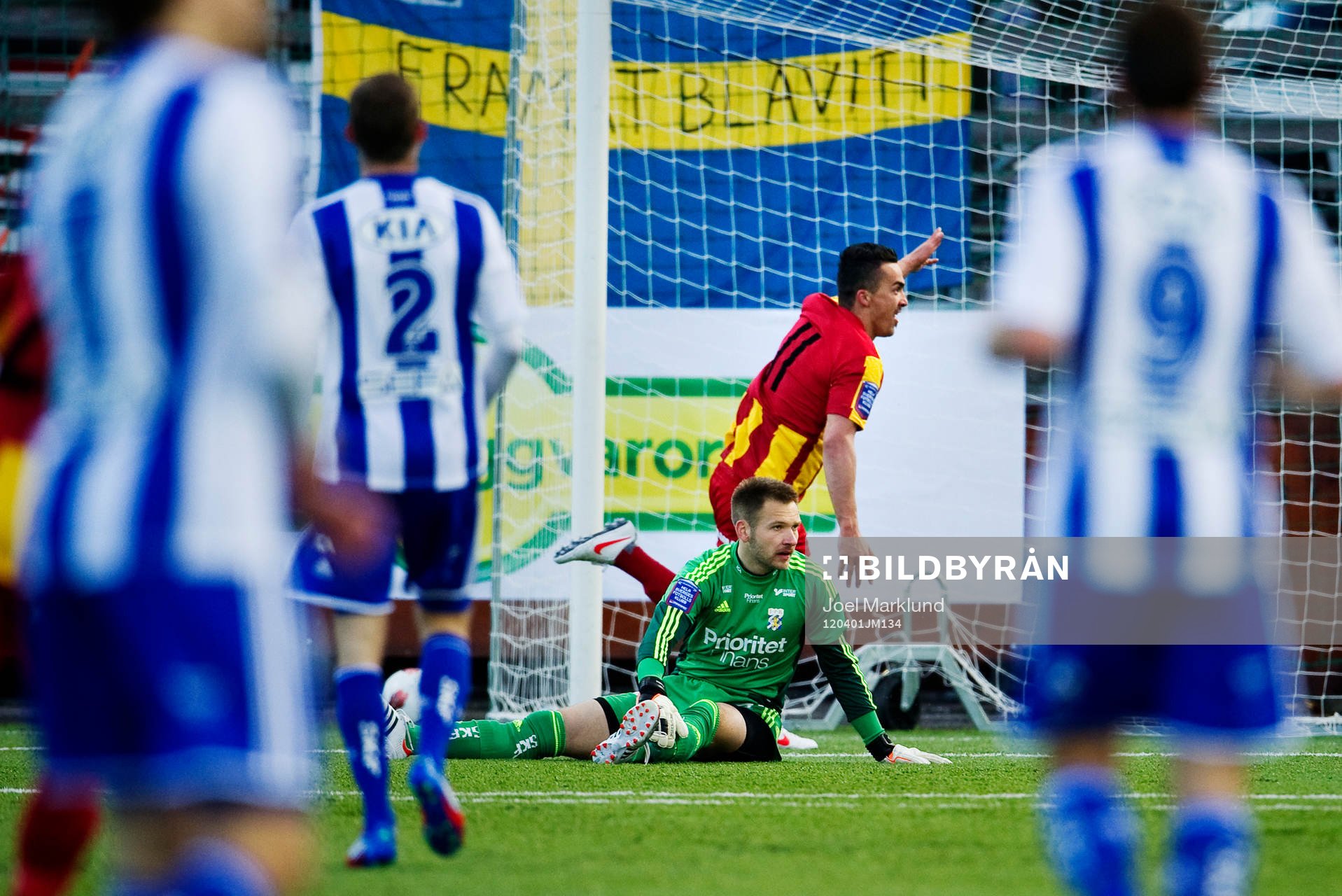 John Alvbåge, målvakt, IFK Göteborg, depp. Admir