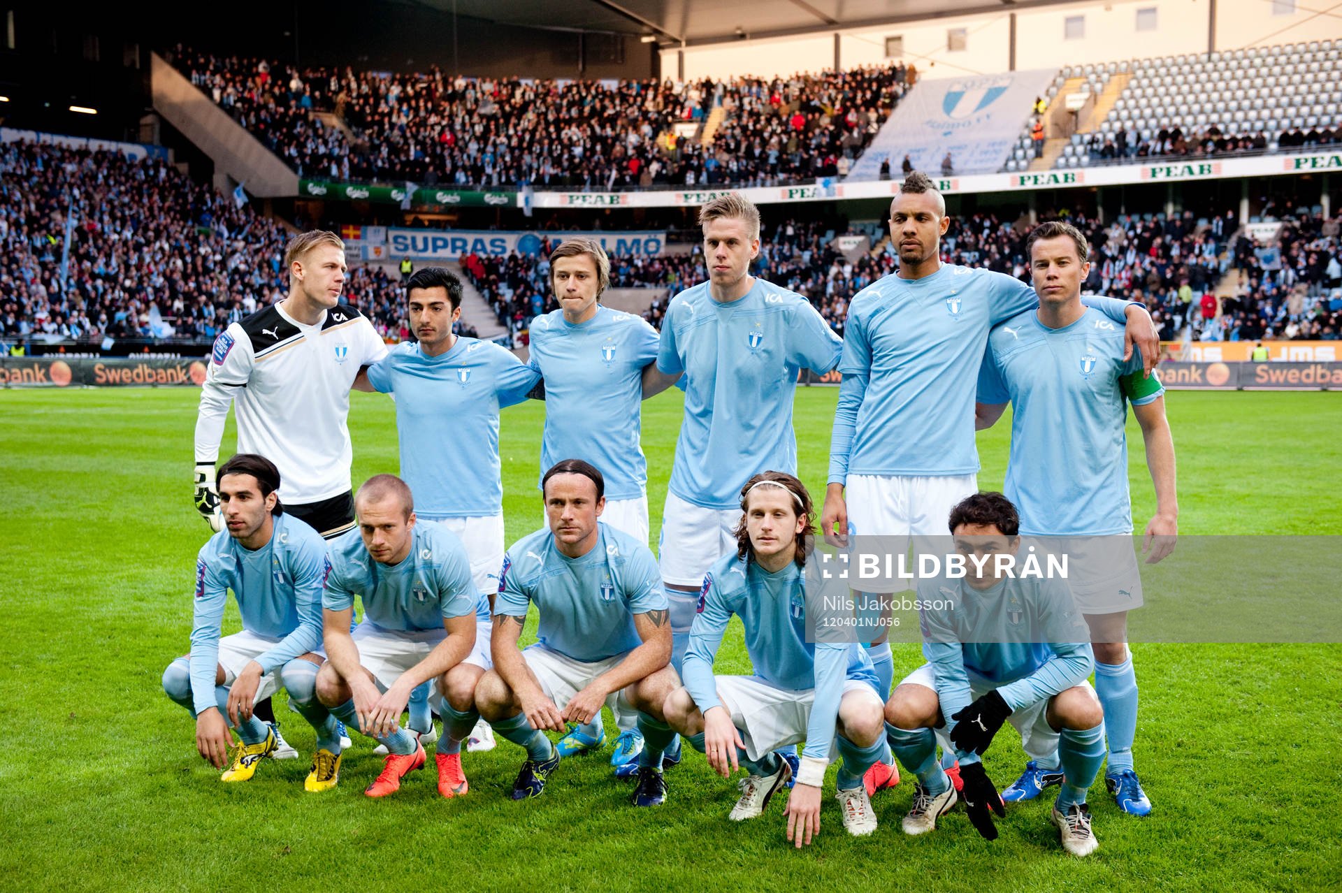 Startelva, lagbild, övre raden från vänster, Johan