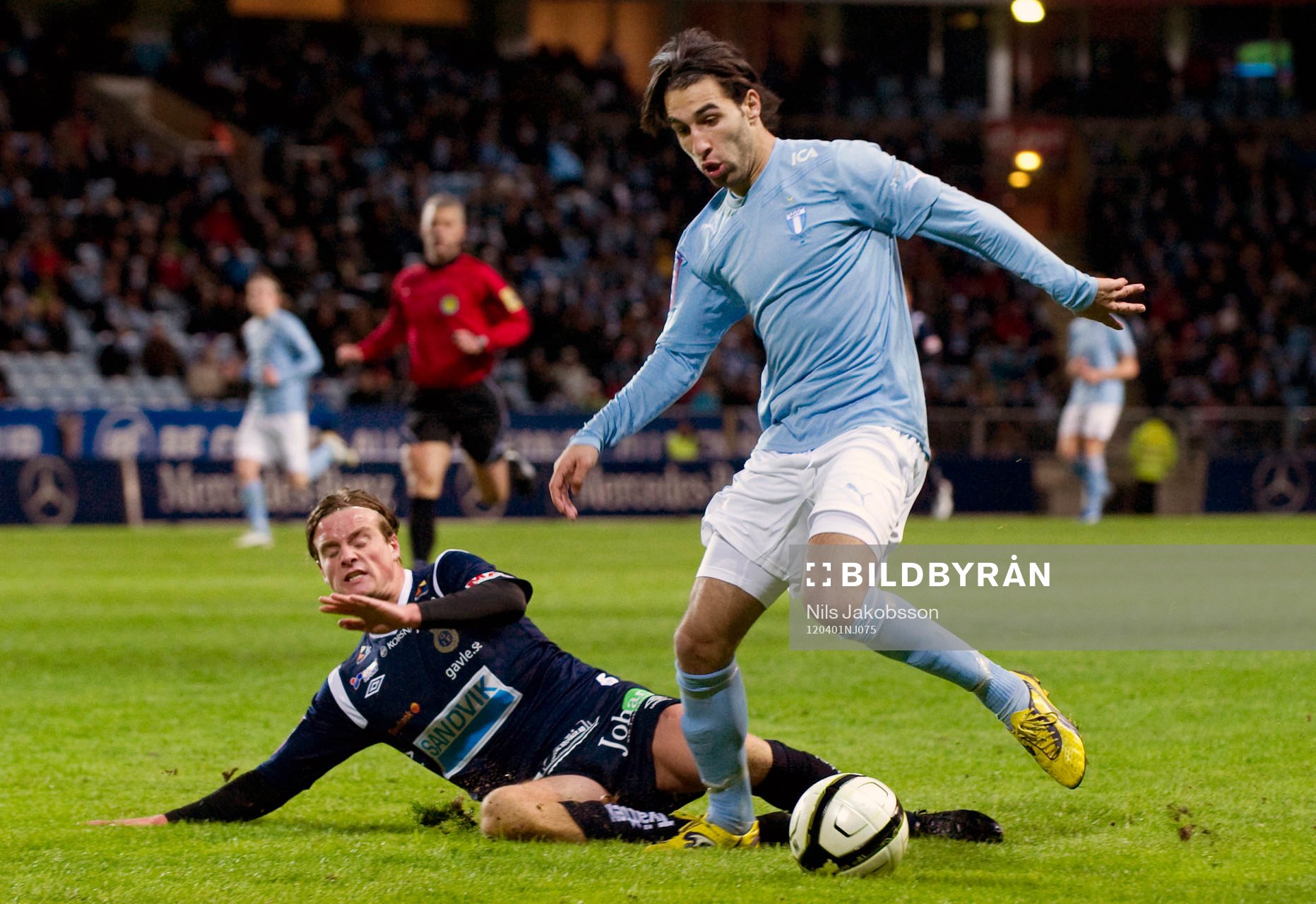 Eric Larsson, Gefle, Jimmy Durmaz, Malmö FF
