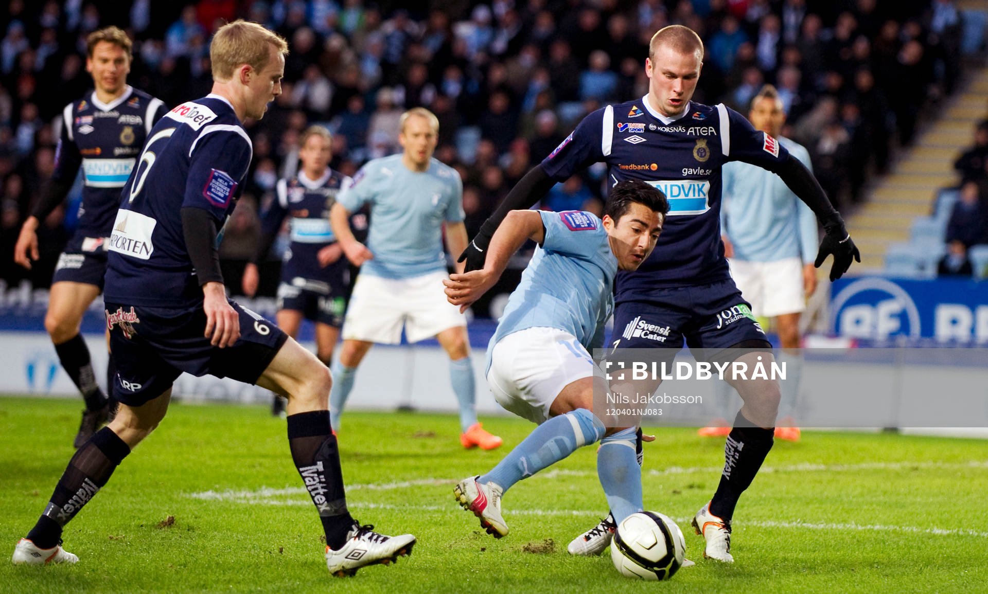 Pär Asp, Alexander Faltsetas, Gefle, Jiloan Hamad, Malmö