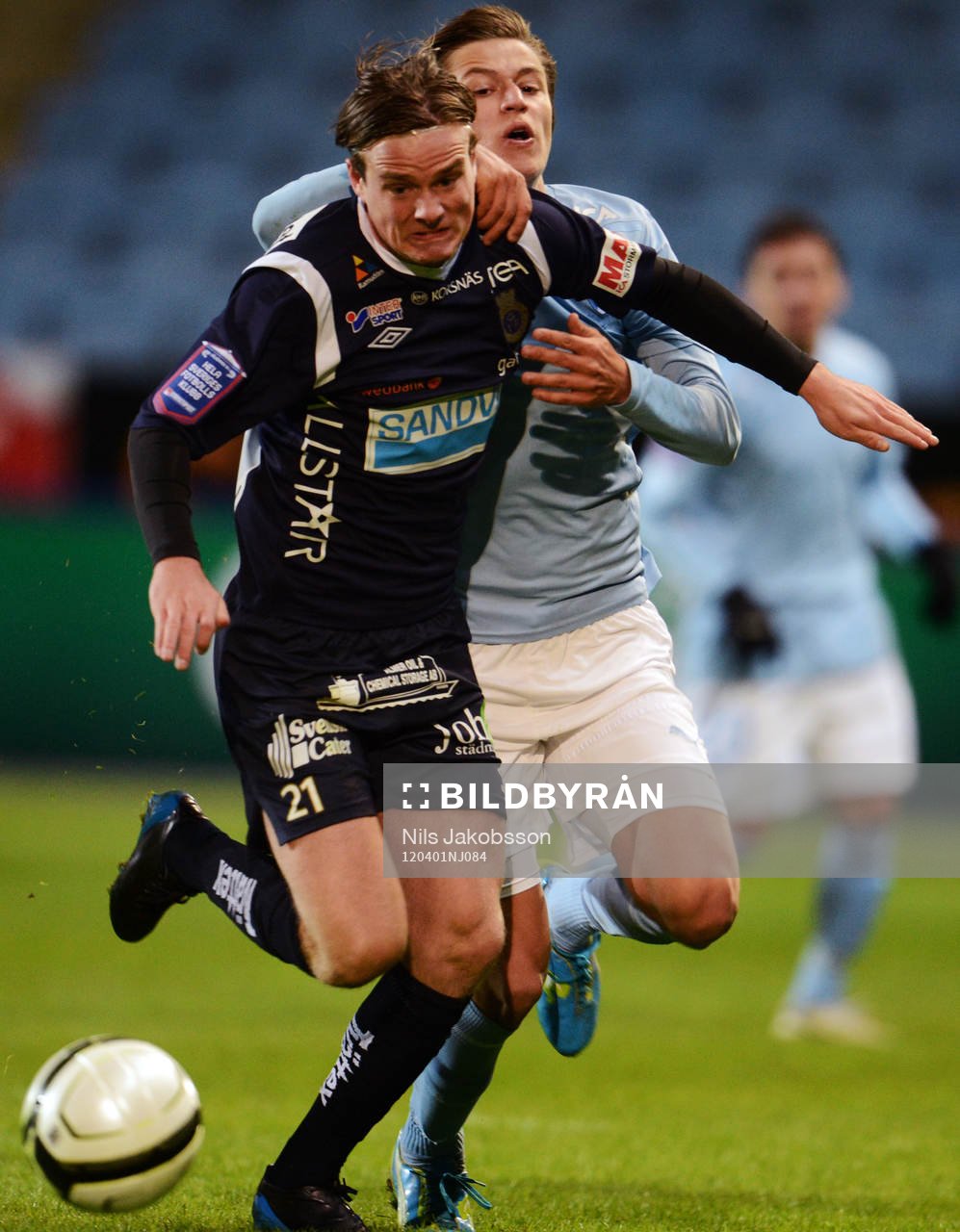 Eric Larsson, Gefle, Simon Thern, Malmö FF