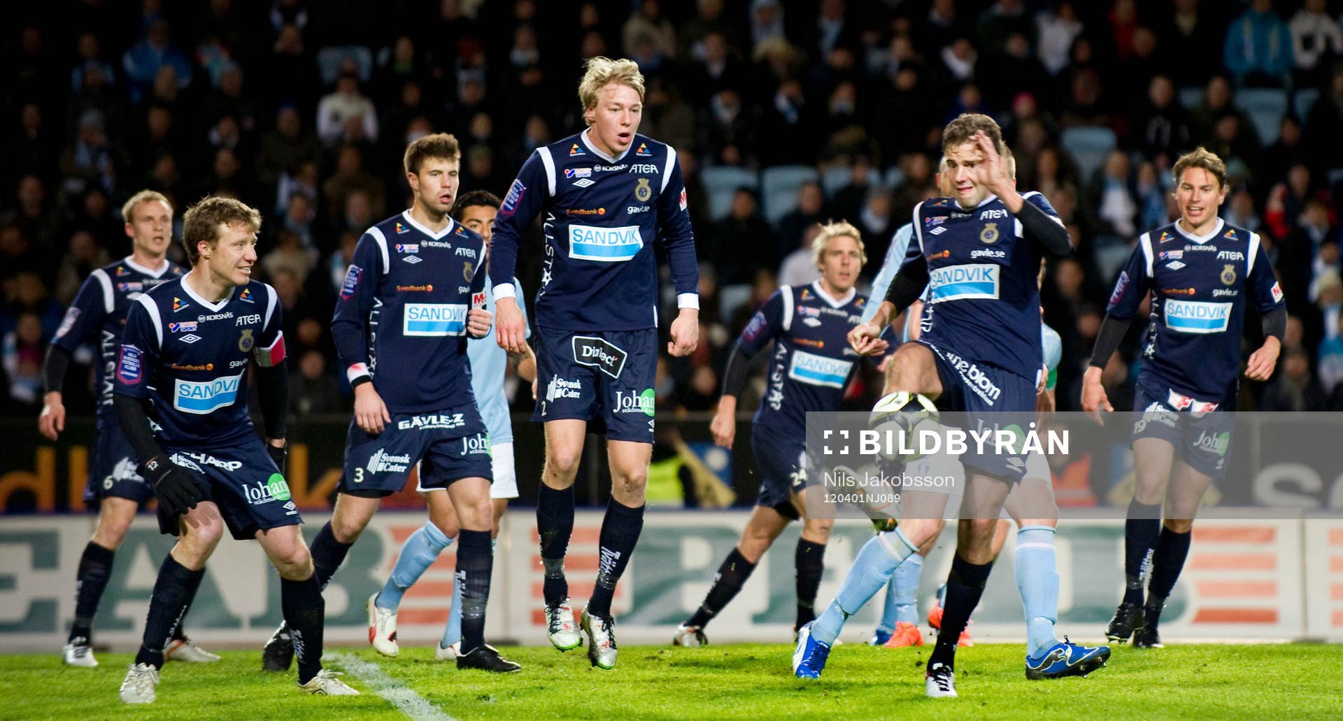 Kompakt försvar i Gefle