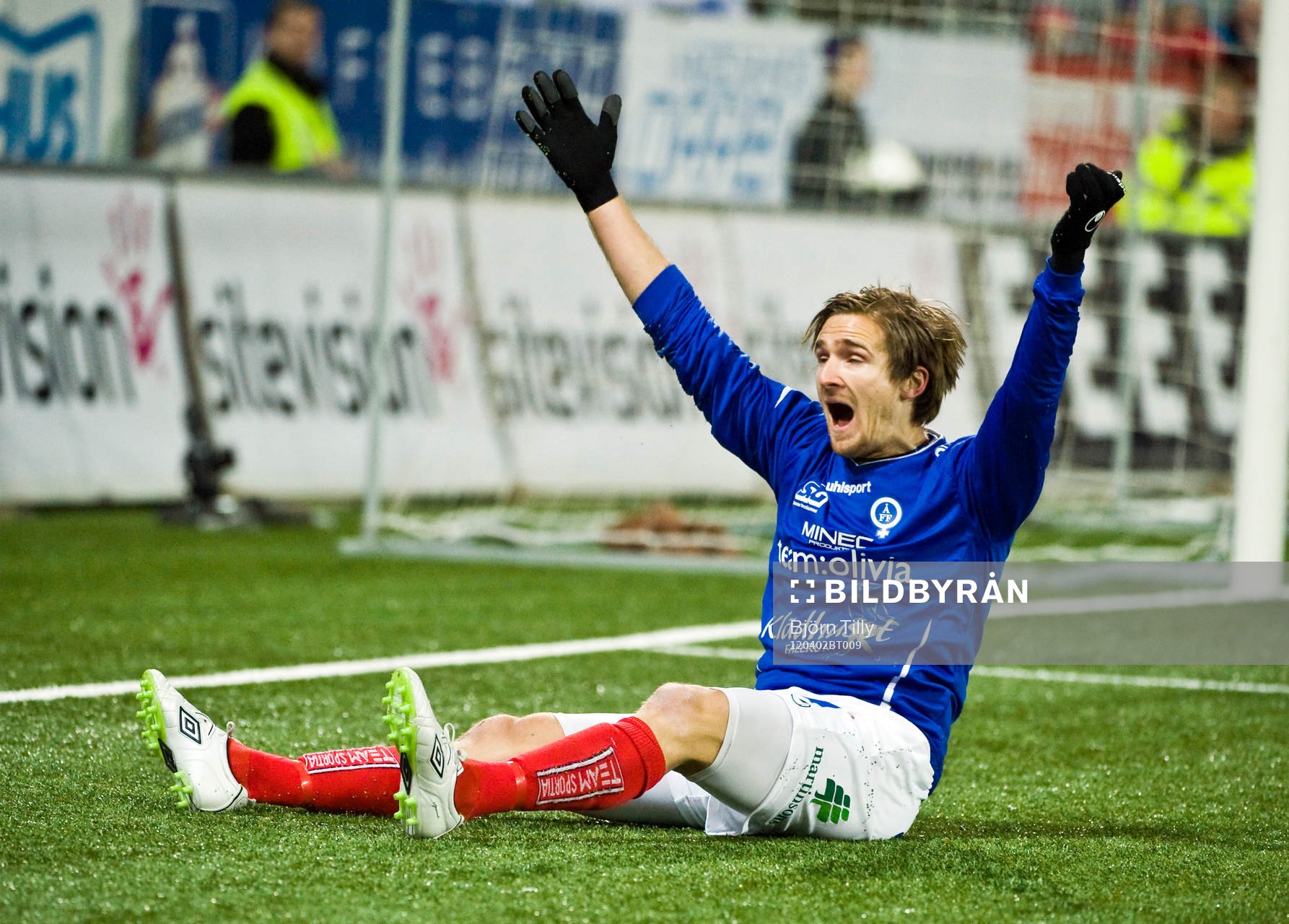  Jesper Arvidsson, Åtvidaberg, jubel.