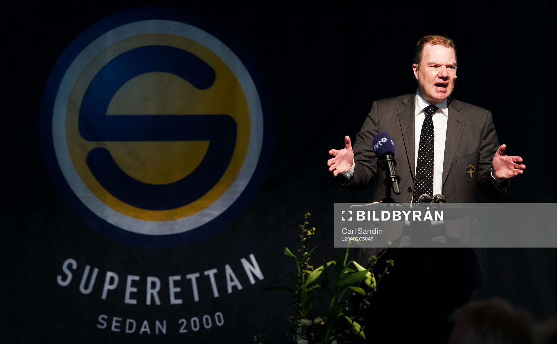 Karl-Erik Nilsson, ordförande Svenska Fotbollförbundet