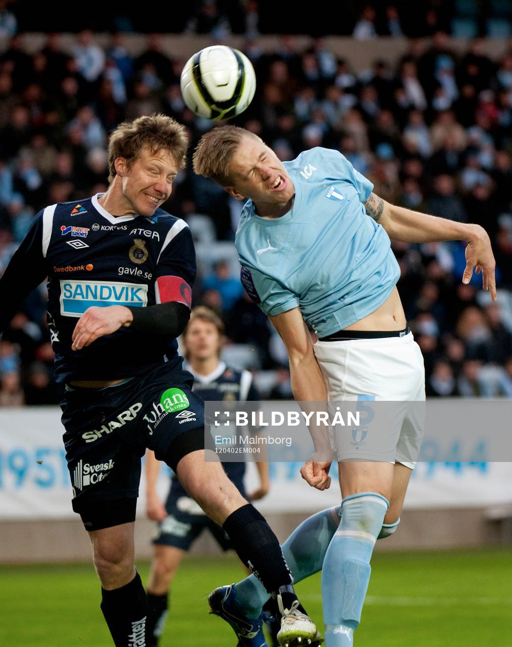 Daniel Bernhardsson, Gefle och Pontus Jansson, Malmö