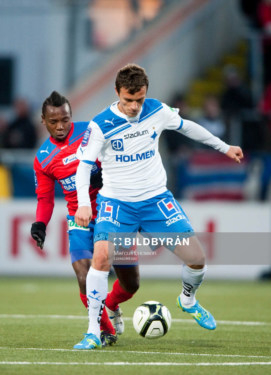 Shpetim Hasani, Norrköping med May Mahlanga, Helsingborg i
