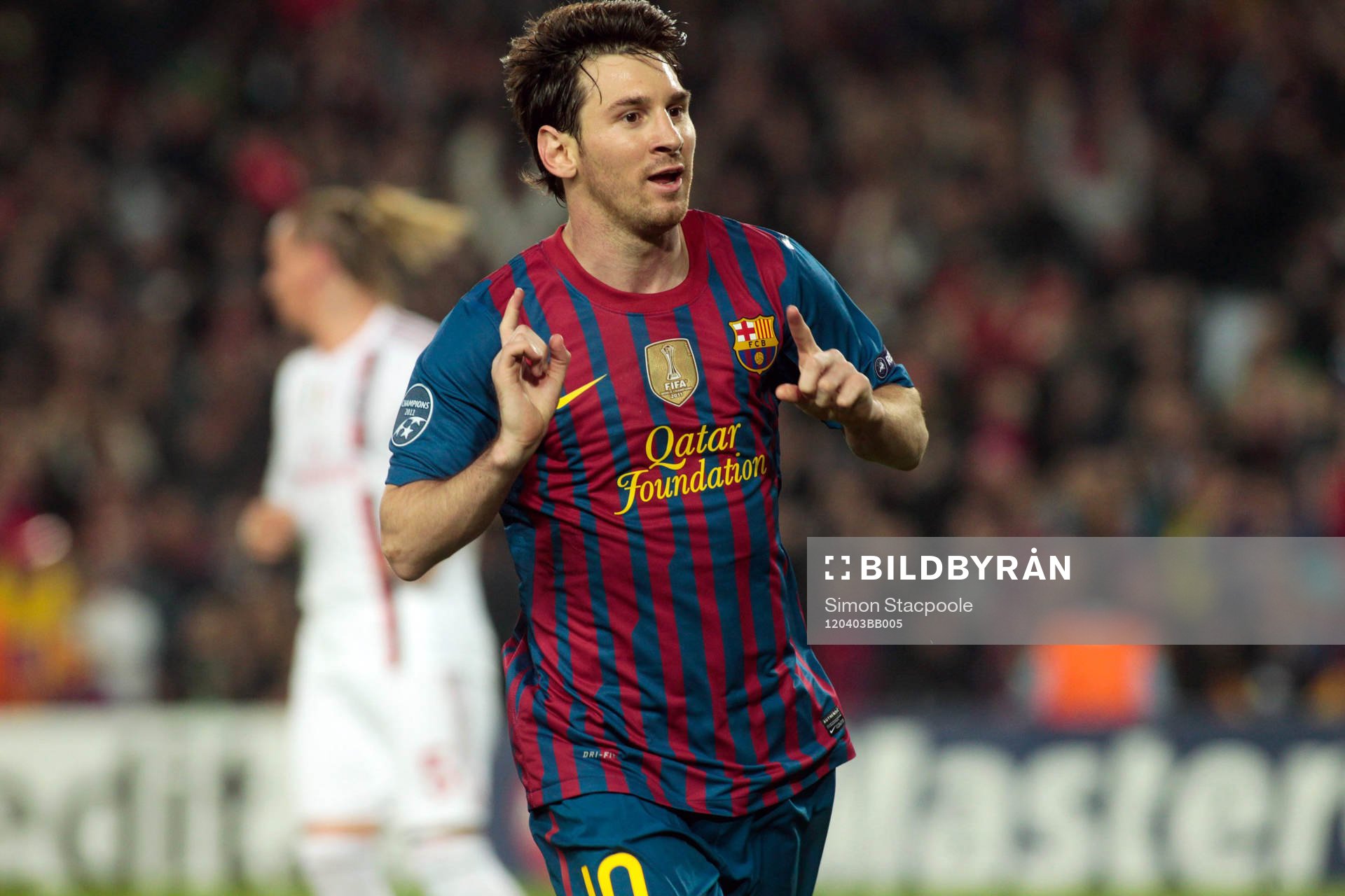 Lionel Messi, Barcelona (Jubel)
