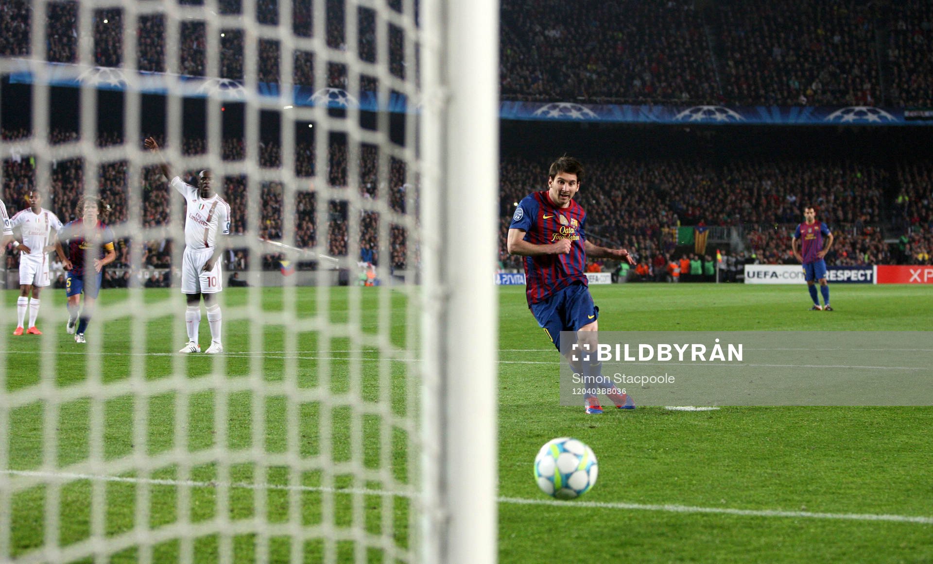 Lionel Messi, Barcelona gör 1-0