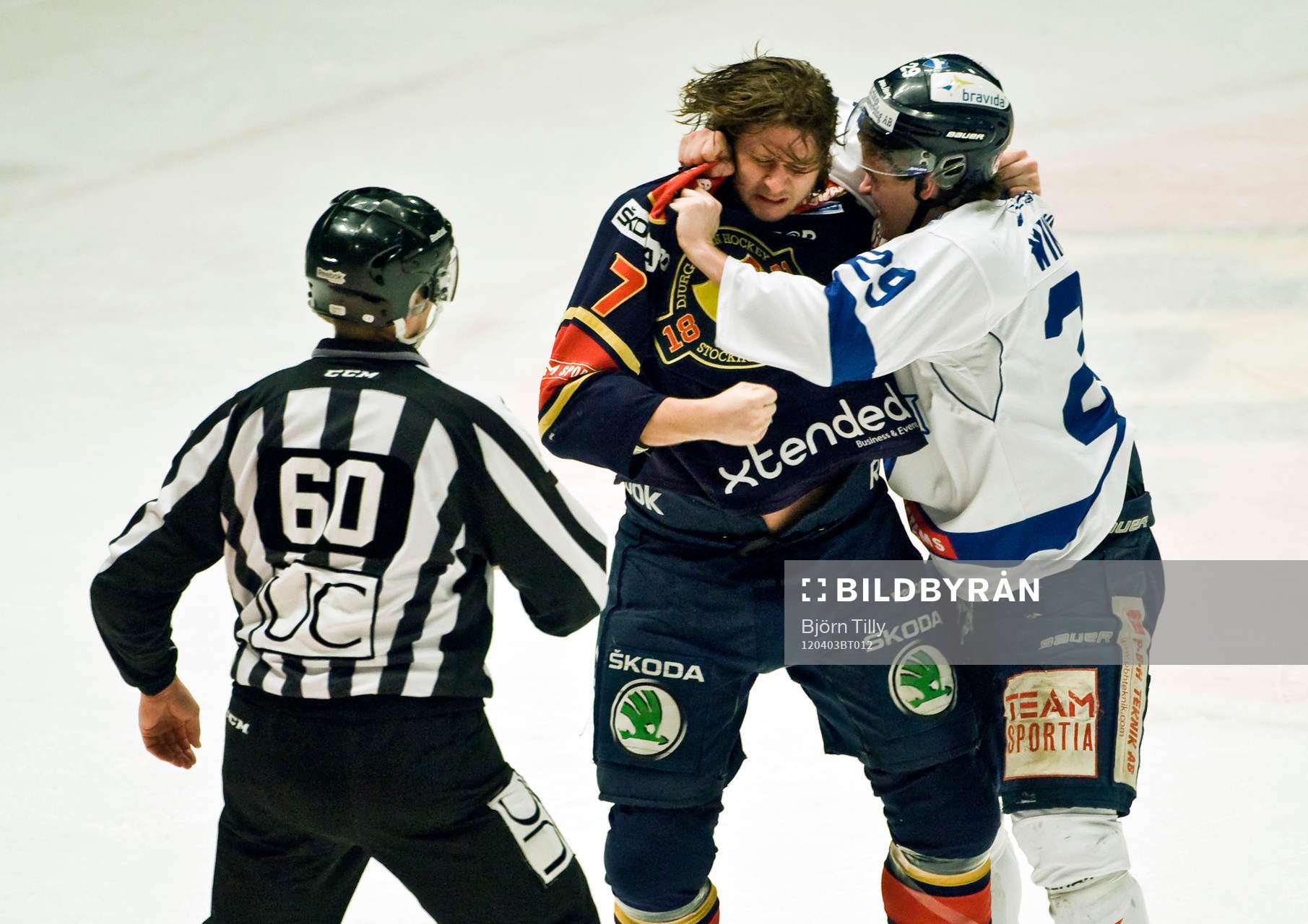 Andreas Holmqvist, Djurgården och Alexander Viklund,