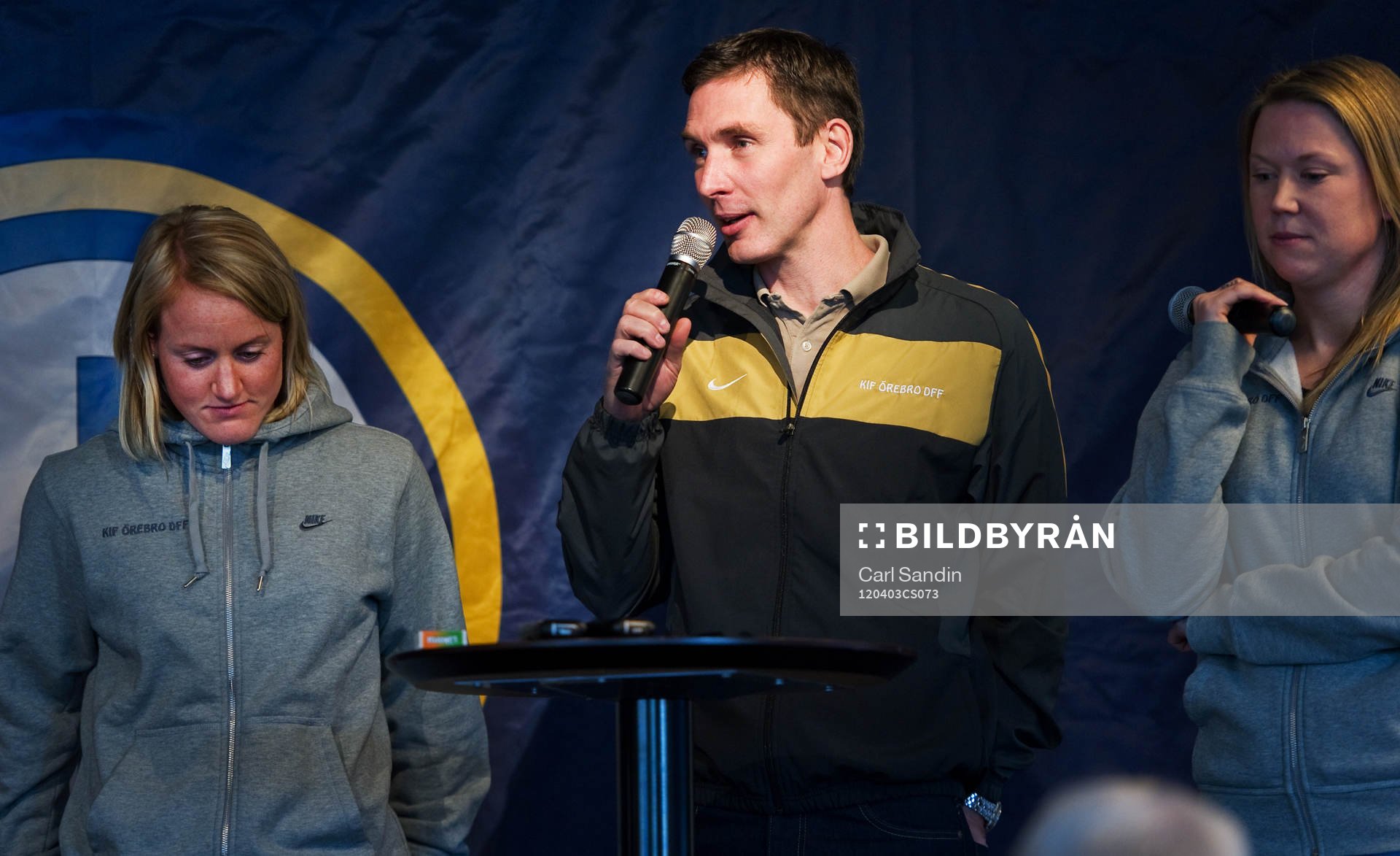 Marie Hammarström, Rickard Nilsson, Sara Larsson, Örebro