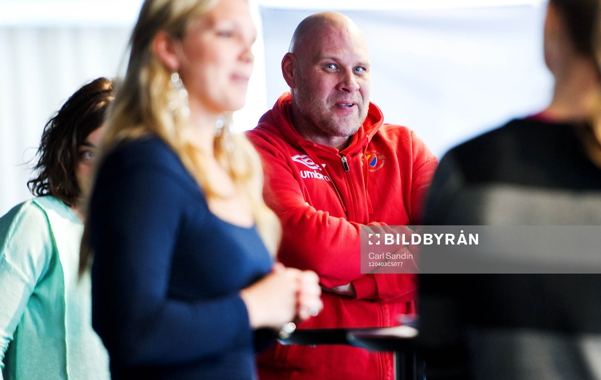 Patrik Eklöf, tränare, Djurgården, berättar att Jessica